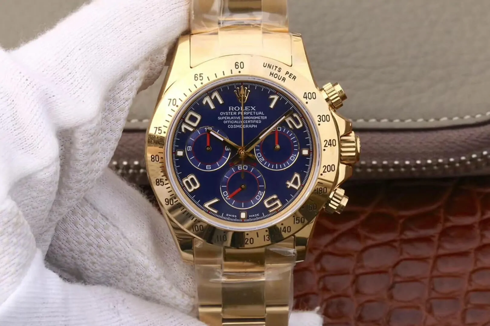 Rolex Daytona Cosmograph 116528 JH Factory Blue Dial