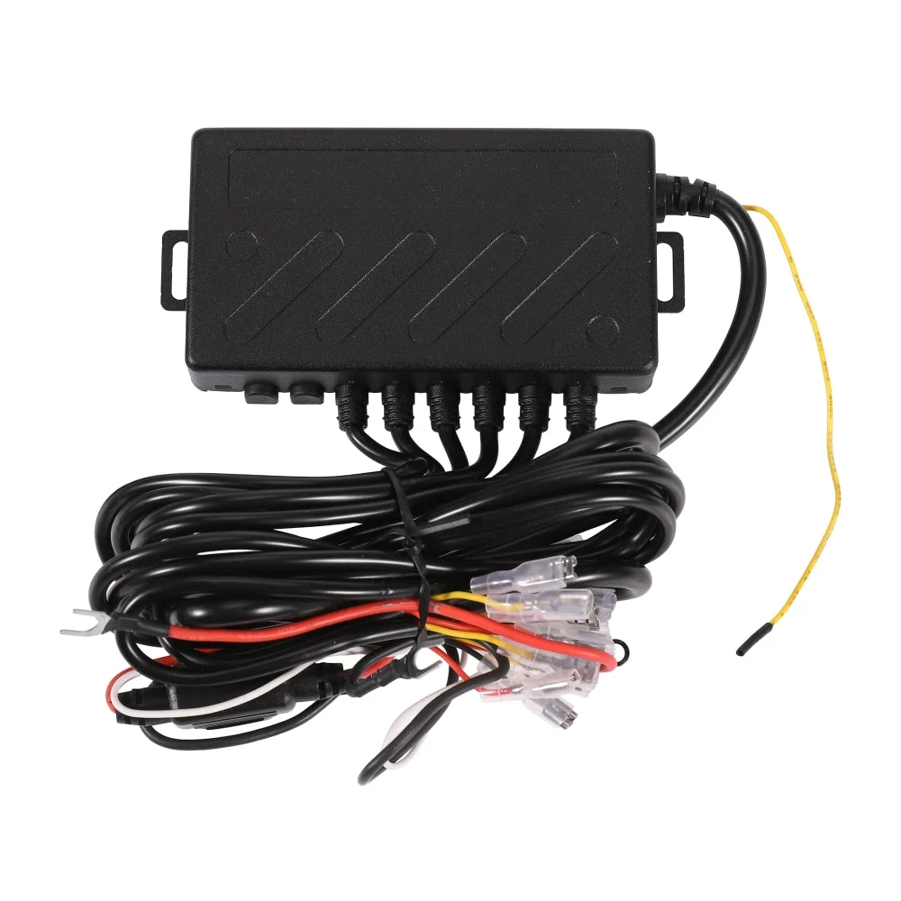 Multi-Mode Smart Control Module LED Grille Light Kit 21mm 1-to-4/6 Dual-Color White/Yellow LED System with Custom Brackets for Offroad Truck UTV