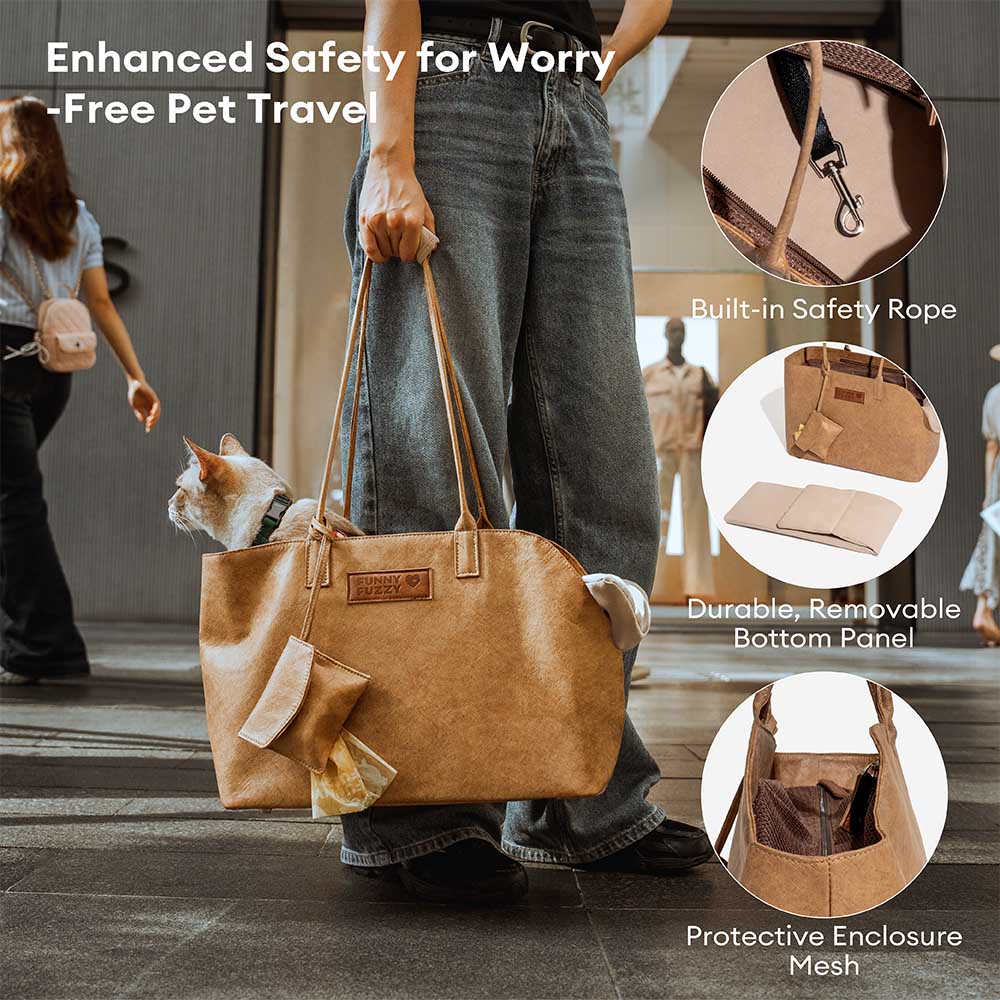 Vogue Eco-friendly Multi-functional Cat&Dog Carrier Pet Travel Bag - City Roamer