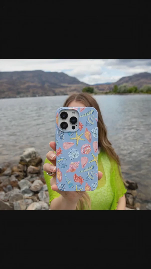 Powder Blue Mermaid Finds iPhone 17 Pro Case