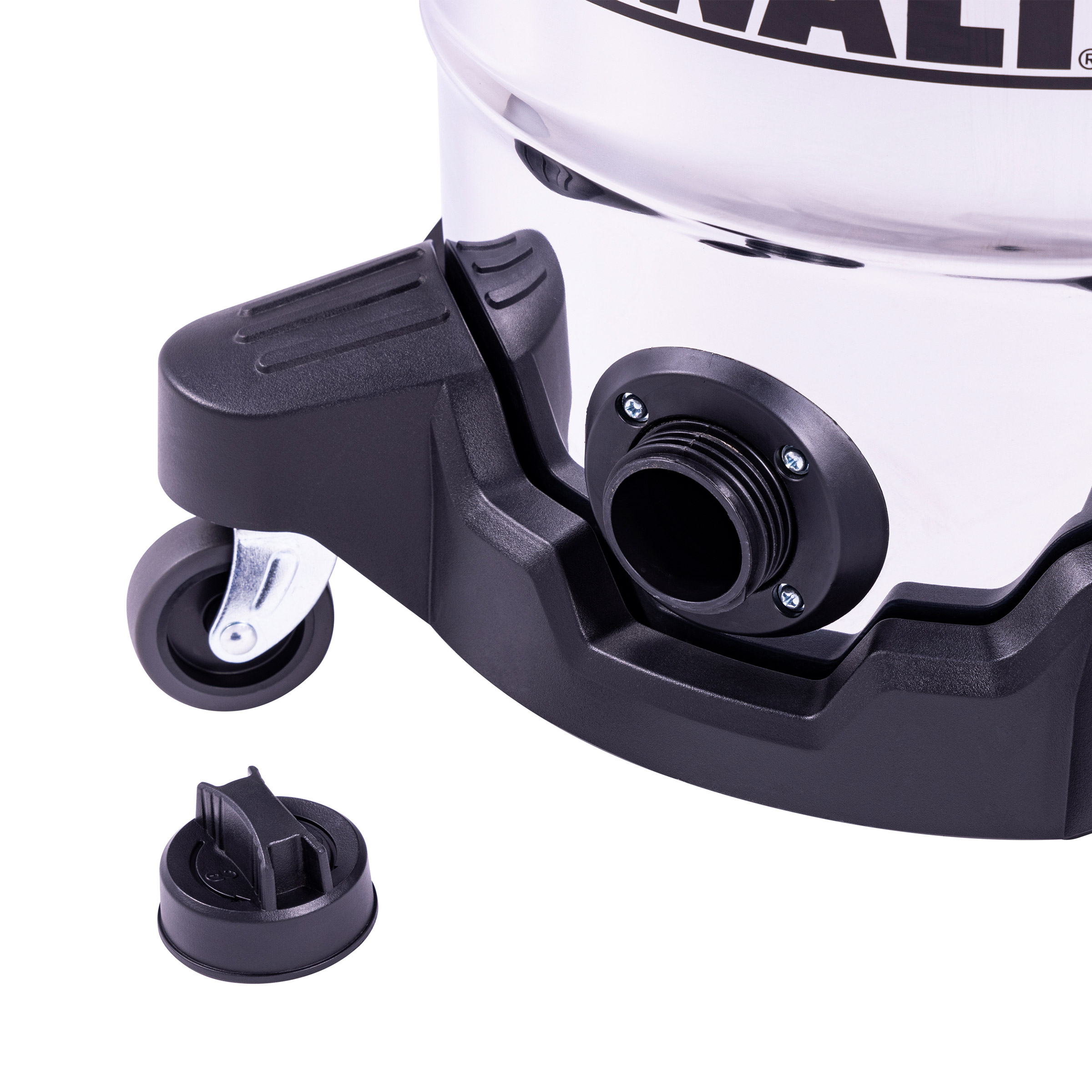 Dewalt 8 - Gallon 4 HP Stealthsonic Quiet Stainless Steel Wet Dry Vacuum