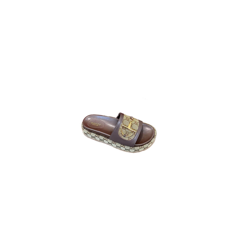 GUCCI Women s platform slide sandal