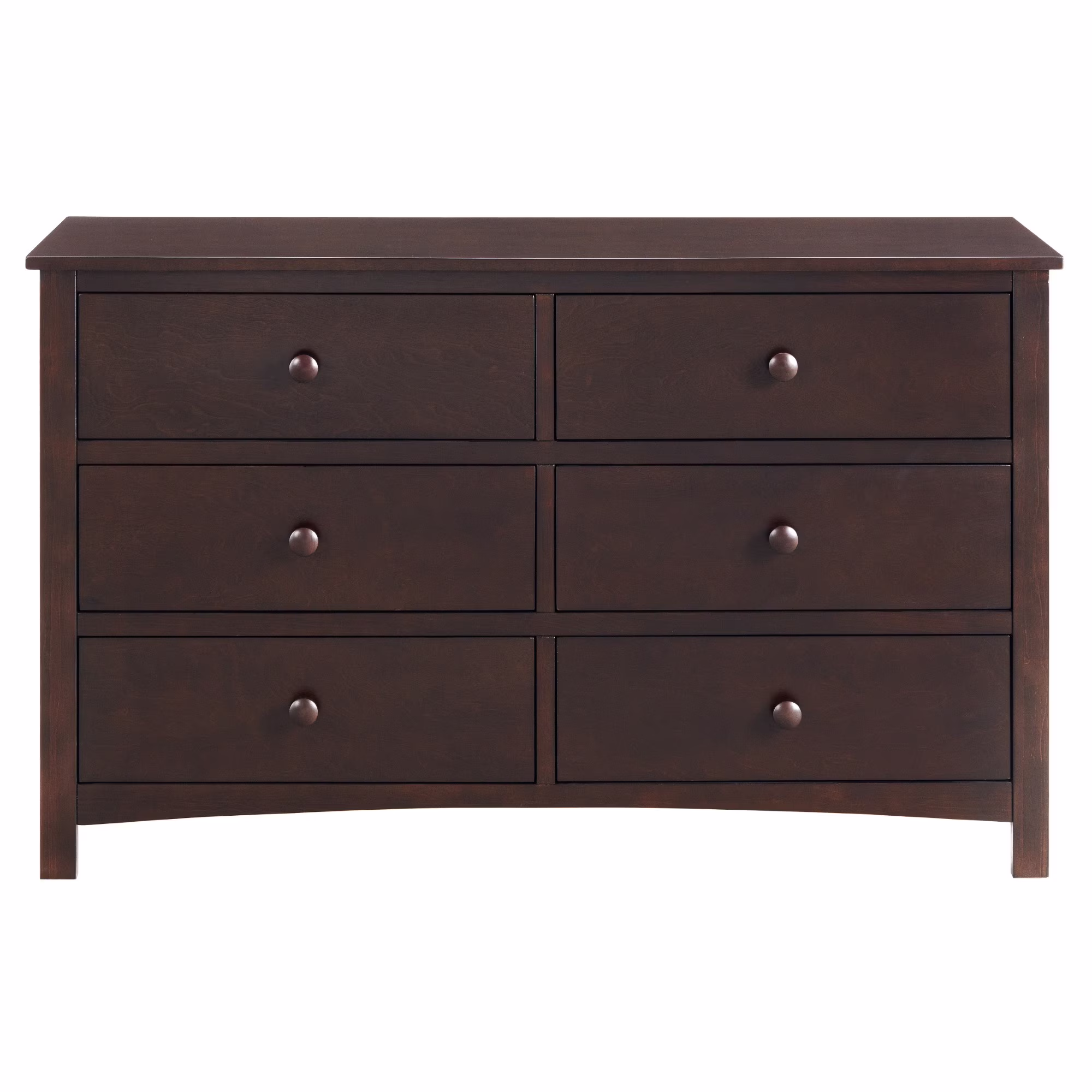Universal 6 Drawer Dresser, Snow White(Snow White) Image 3