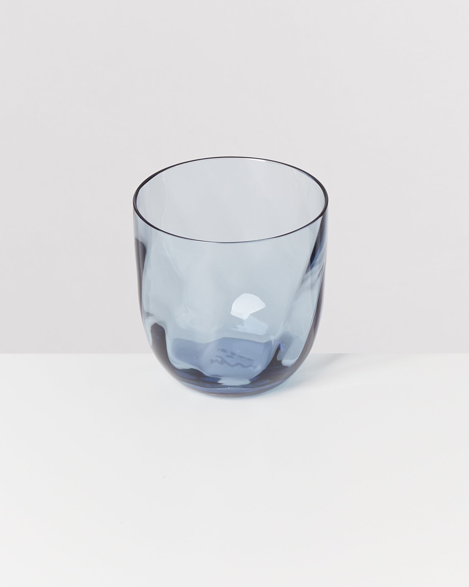CALMA - SMALL GLASS SWIRL BLUE SET OF 4