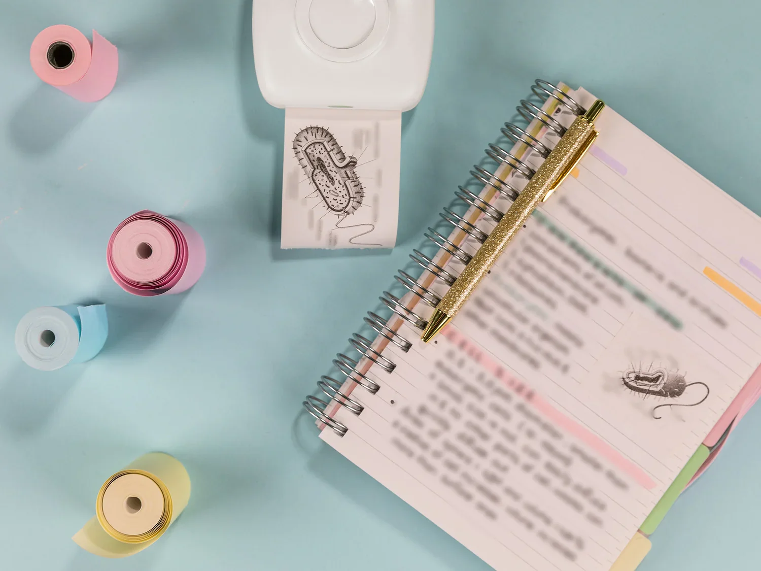 SILVERCREST Mini Pocket Printer avec rouleau de papier