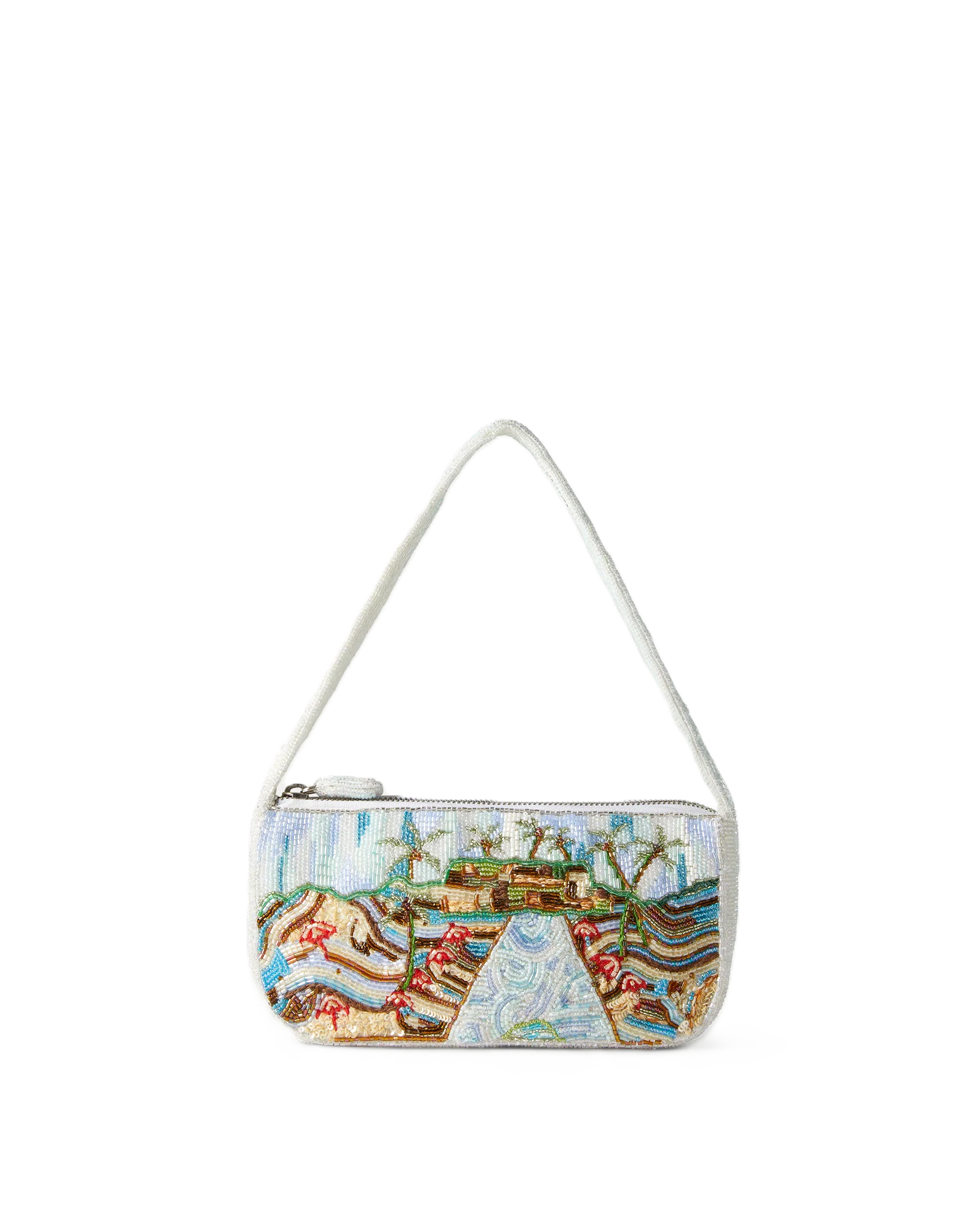 Pauline Beaded Shoulder Bag