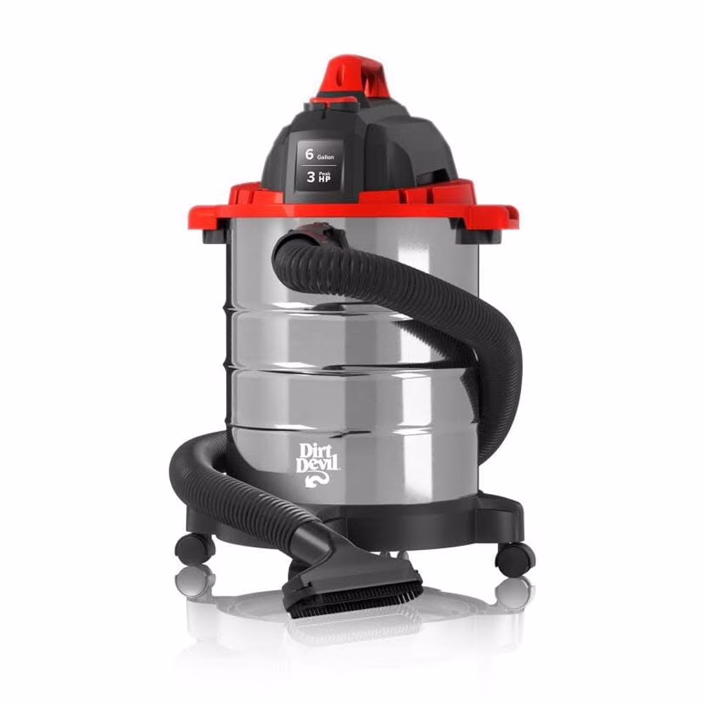 Dirt Devil 6 Gallon Wet/Dry Vacuum