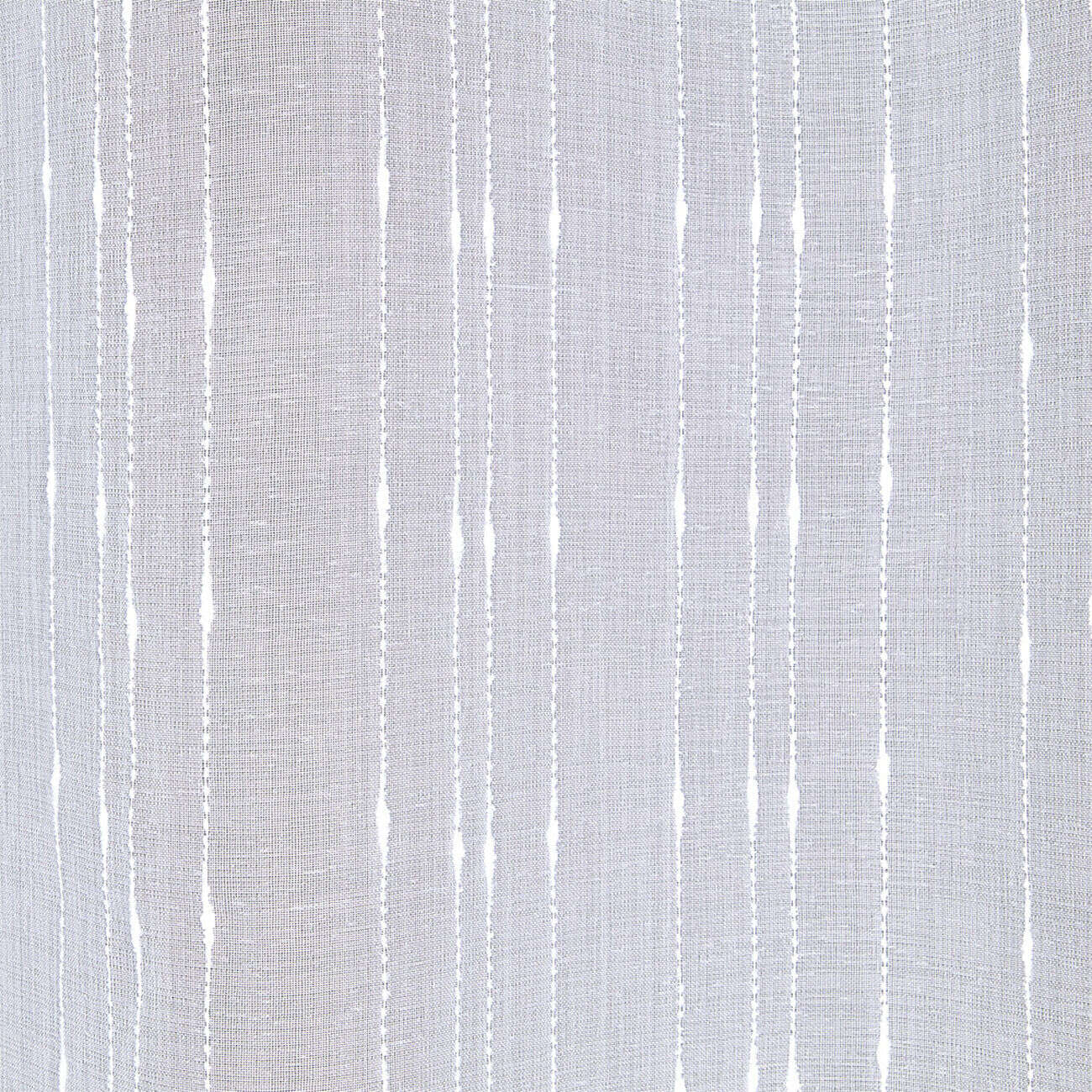 Voilage à oeillets uni blanc fil brillant