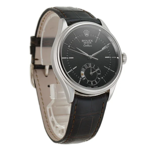 [Super Clone]RCellini Dual Time Solid 18k White Gold Men's Watch 50529-0010