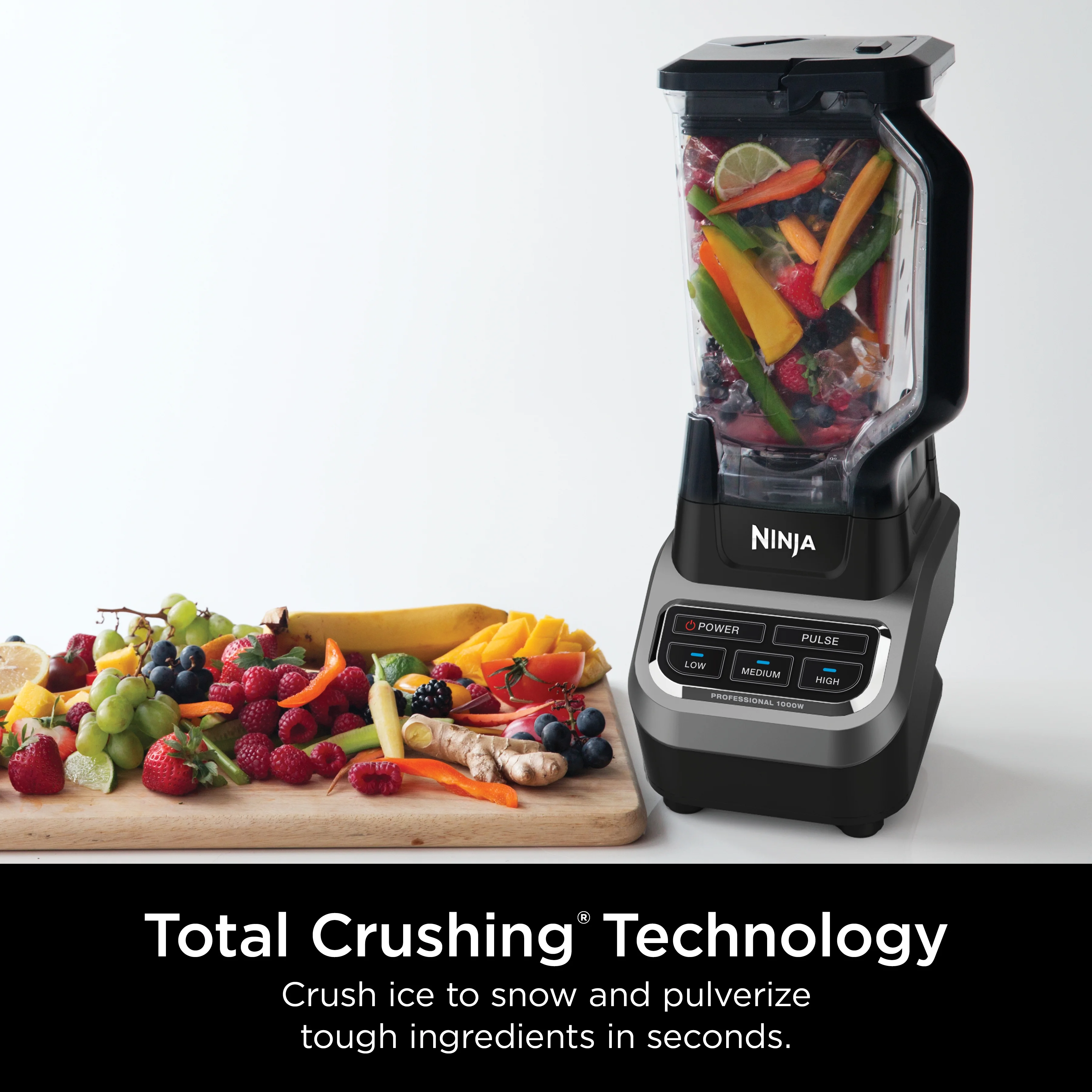 Professional Blender, 1000W, Black, BL610(New) - Image 3
