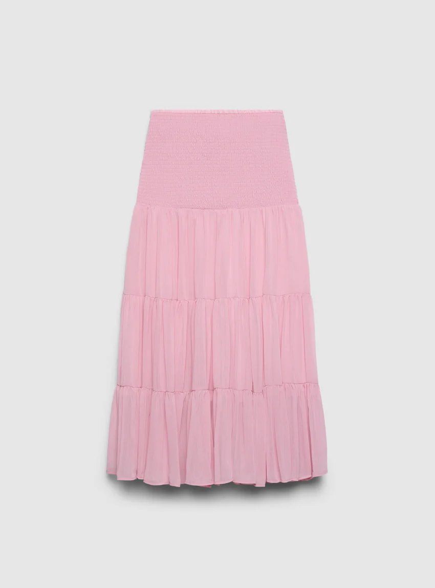 Terranova Gonna lunga con vita smock