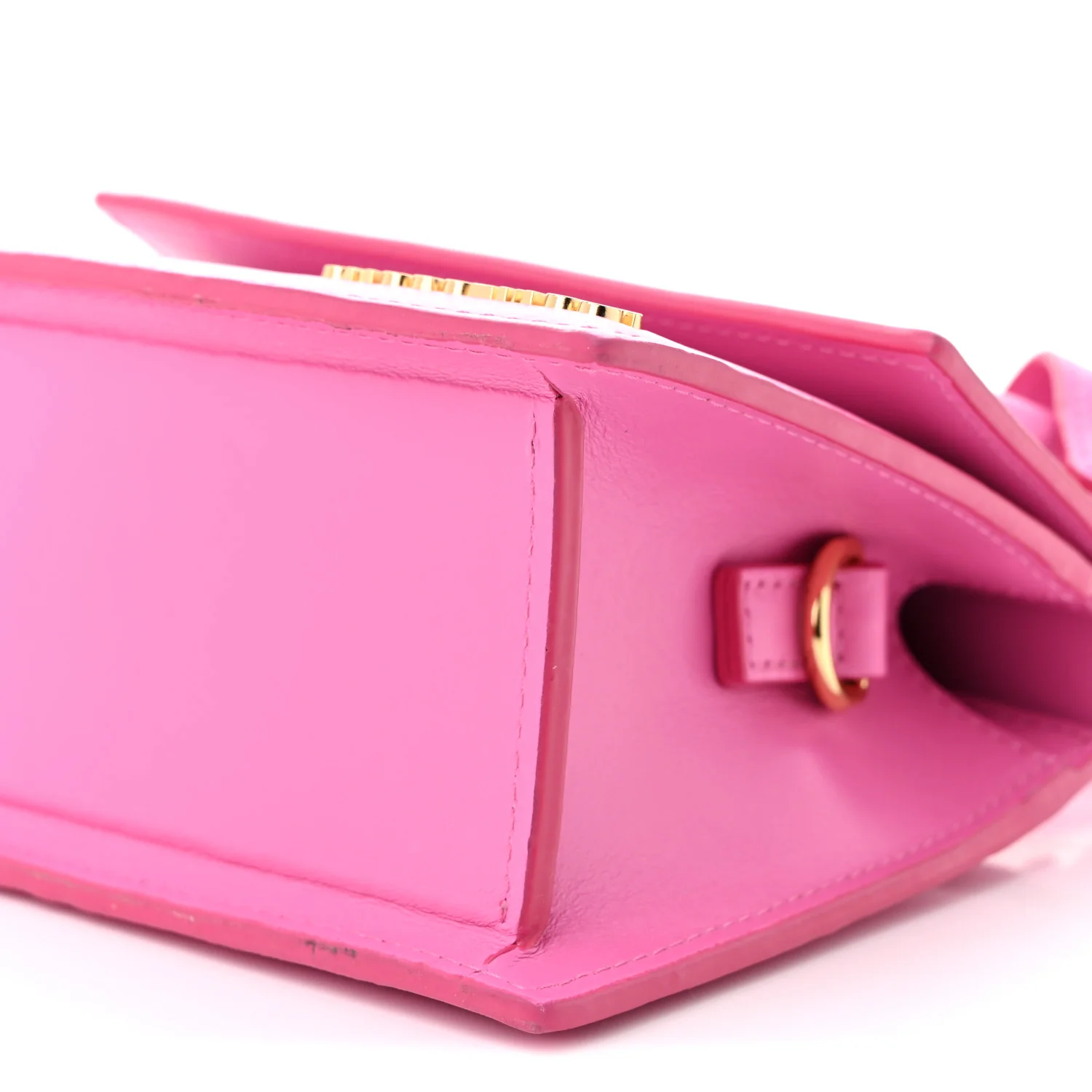 Calfskin Le Chiquito Noeud Dark Pink