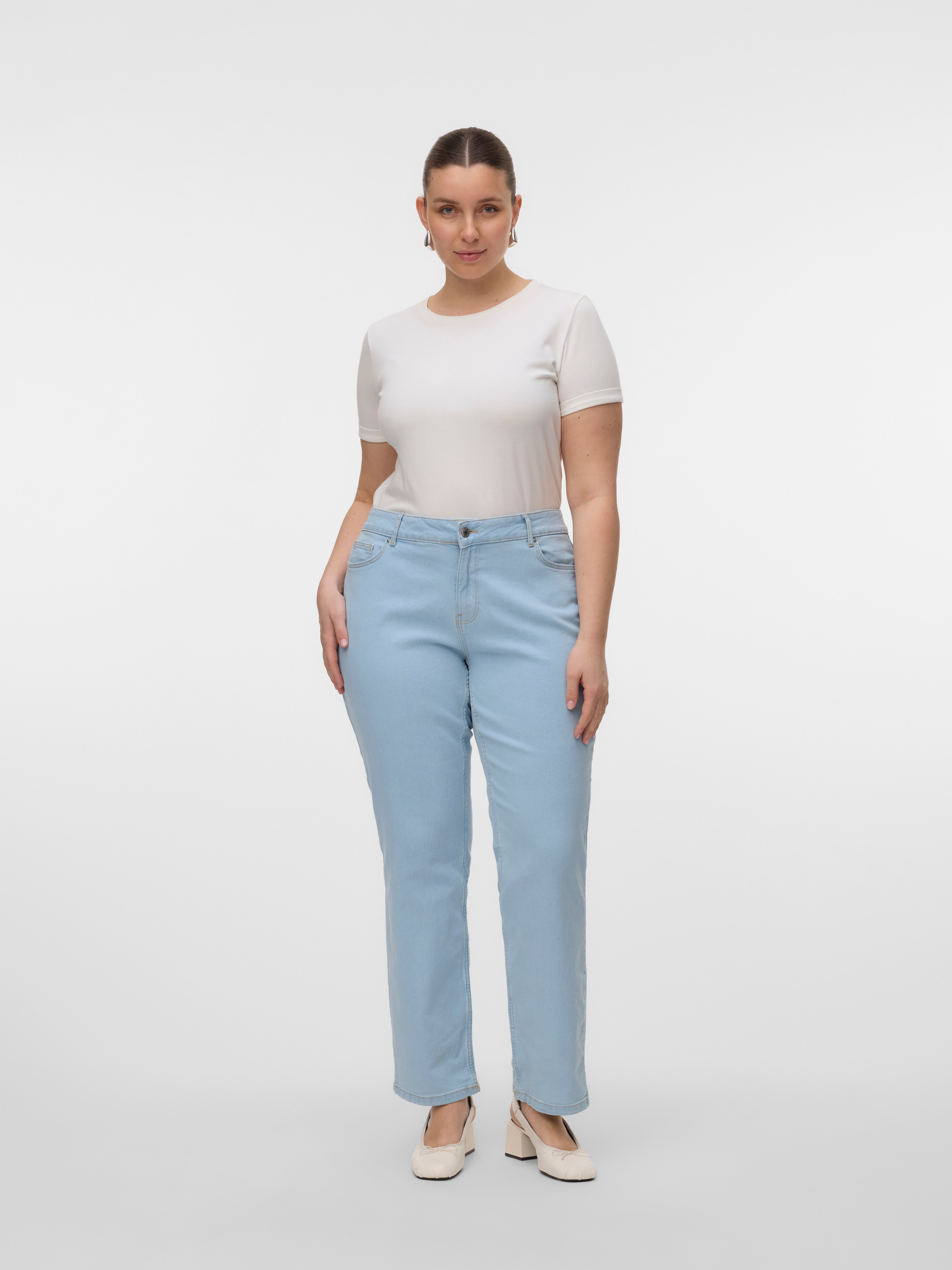 VERO MODA® VMCJAKIE Mid rise Straight Fit Jeans