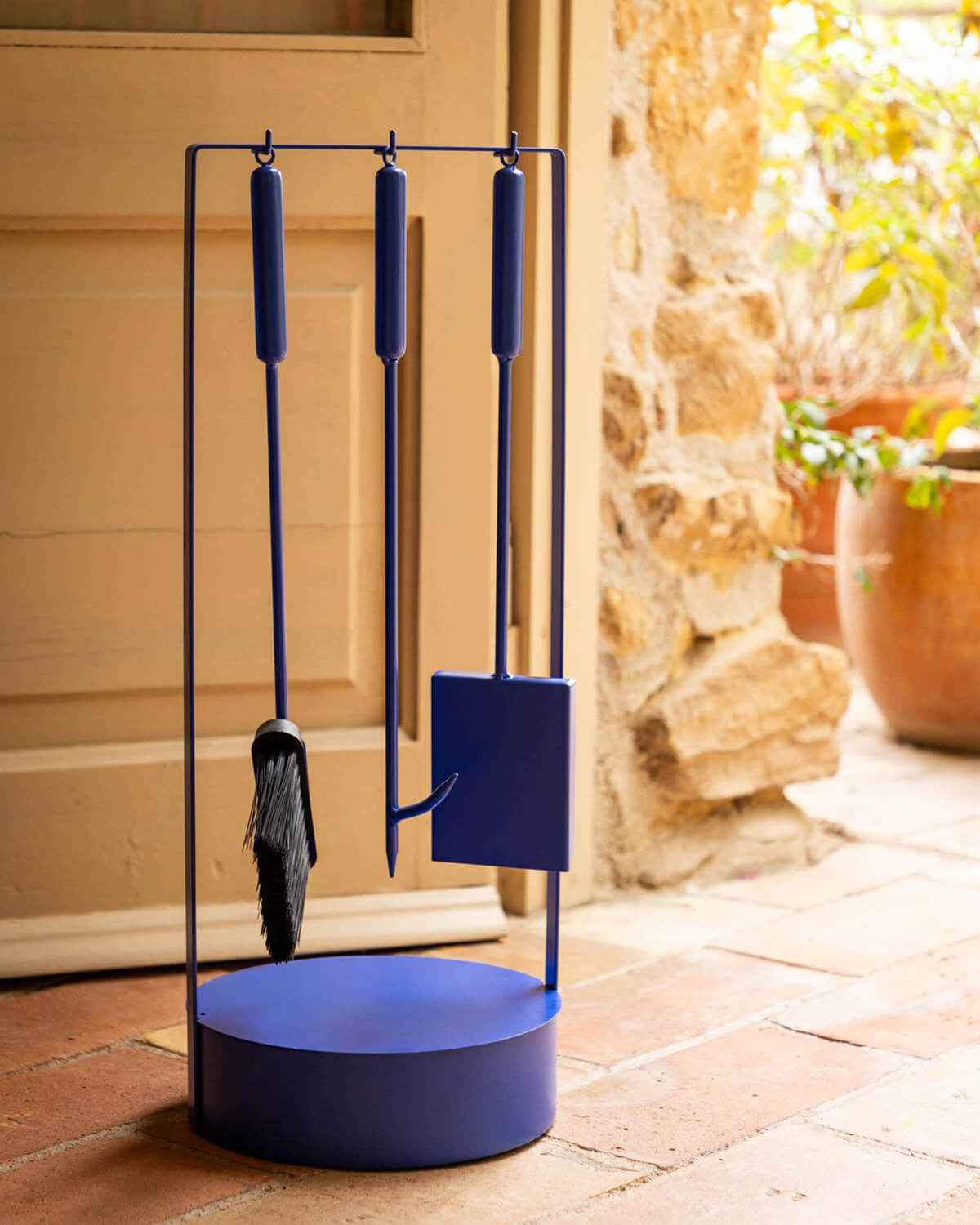Lior - Set de Accesorios para Chimenea de Metal Lior
