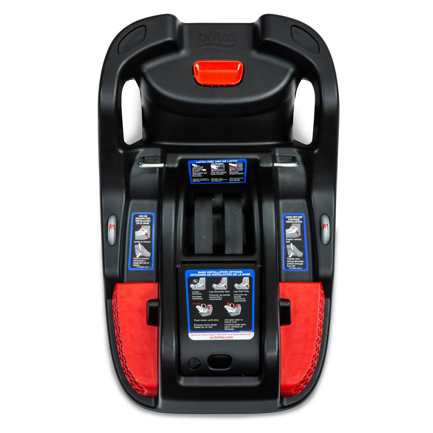 Britax Infant Car Seat Base Gen2 with Safecenter LATCH Installation