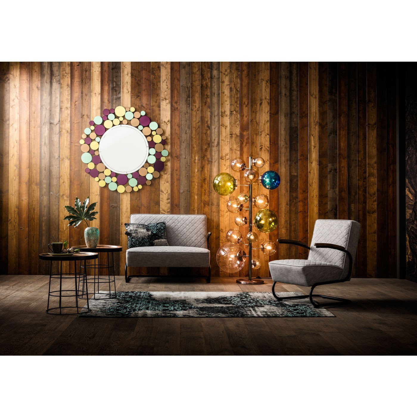Vloerlamp Balloon 160cm Colore Kare Design