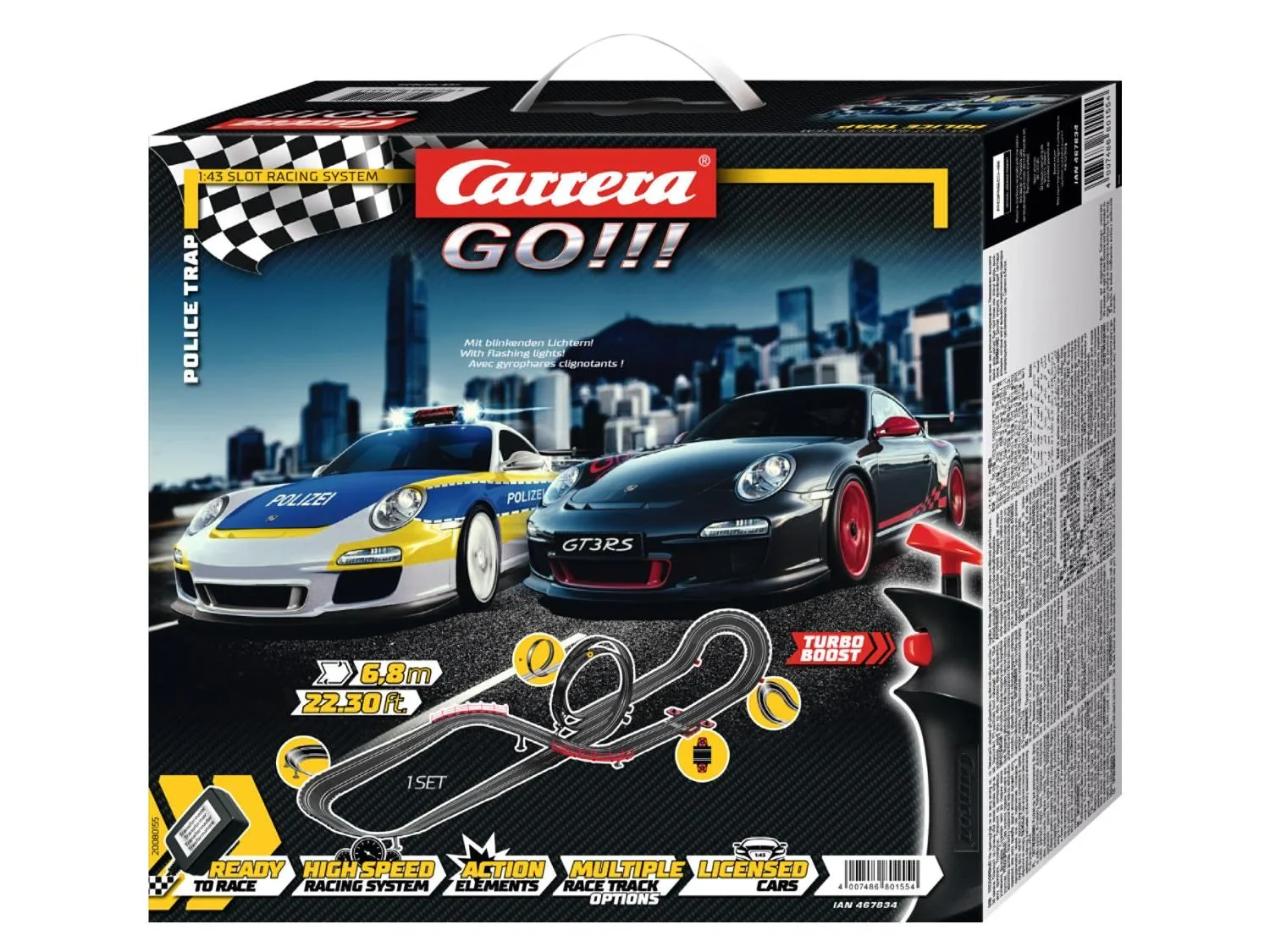 Carrera GO!!! Voiture et circuit de course 1:43