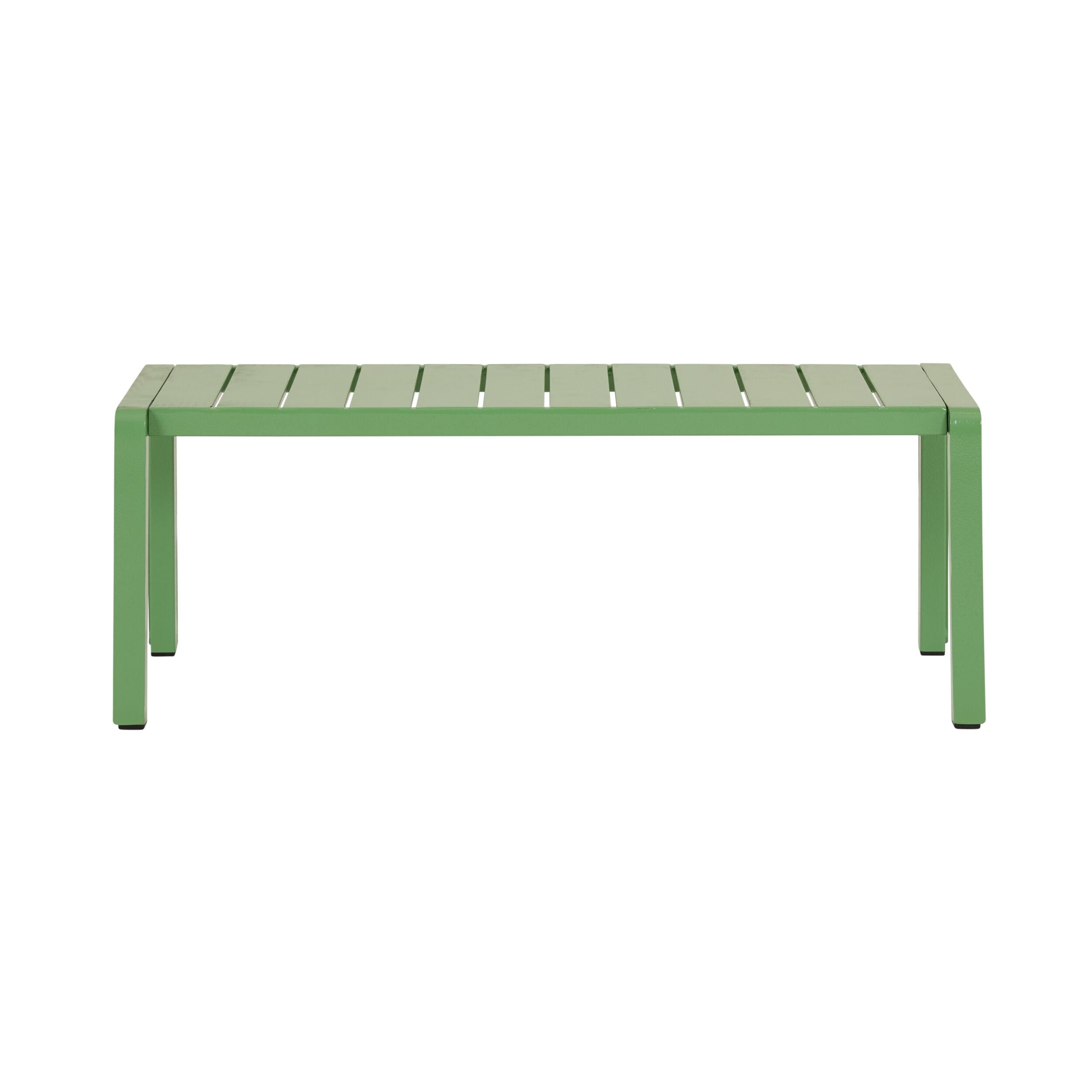 Kids Kace Rectangle Bench Bright Green