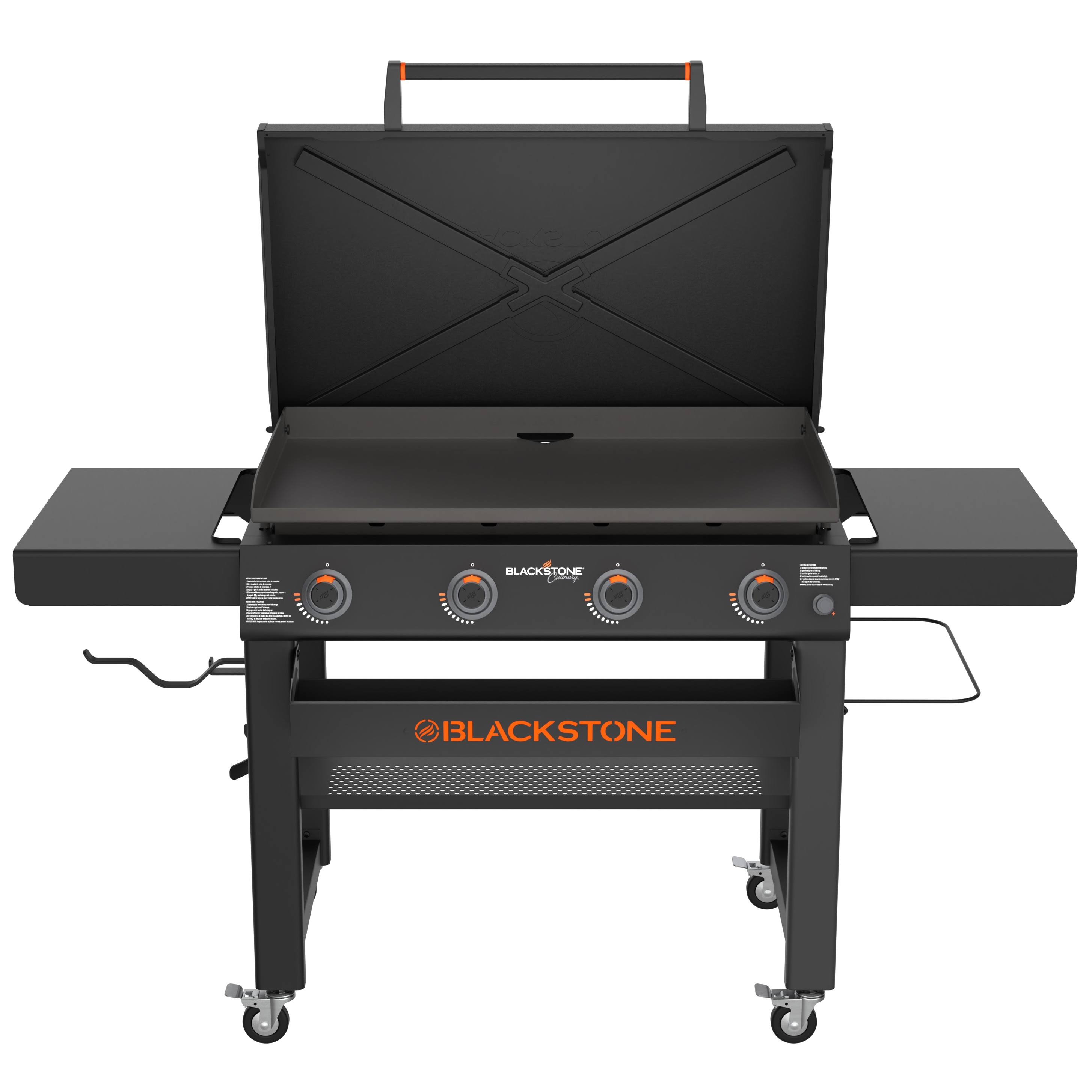Blackstone 36-in Culinary Omnivore Griddle with Hood 4-Burner Liquid Propane Flat Top Grill | 2162