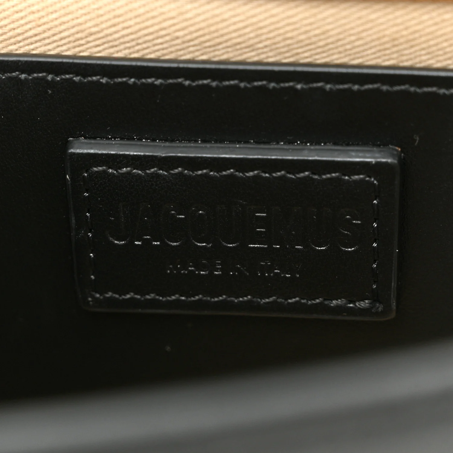 Smooth Calfskin Le Grand Bambino Black