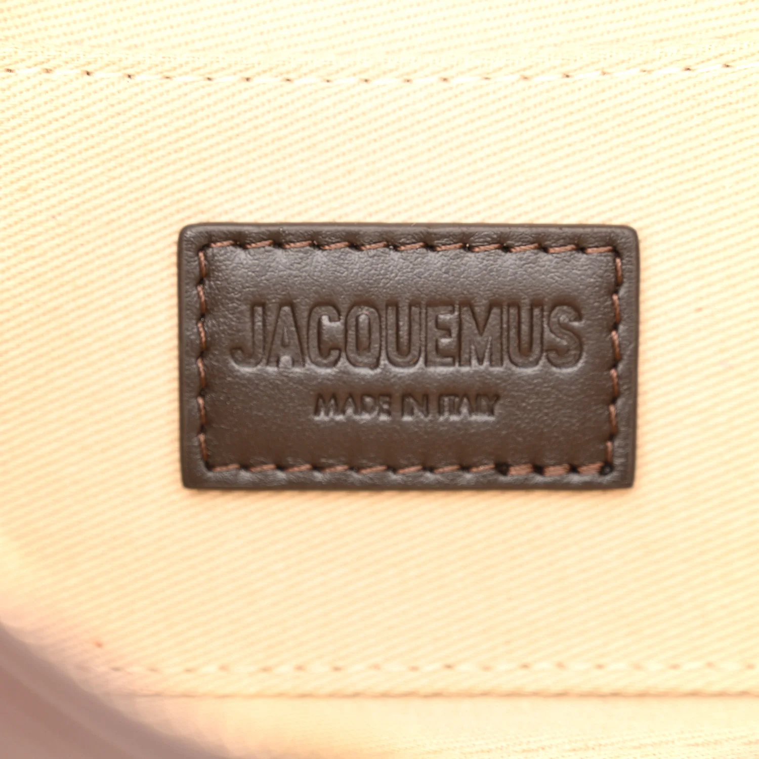 Smooth Calfskin Le Bisou Medium Brown