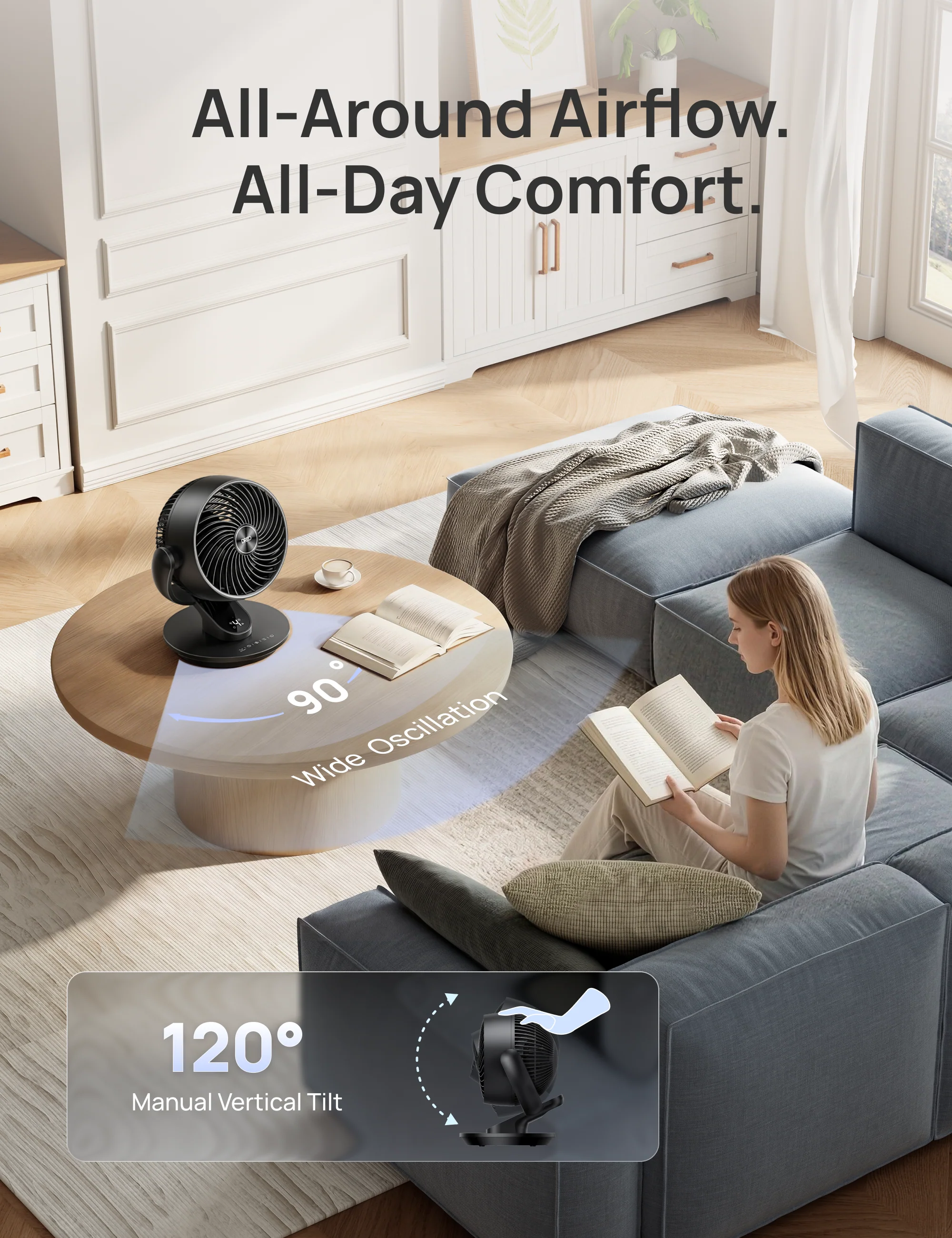 TurboPoly Table Fan 511