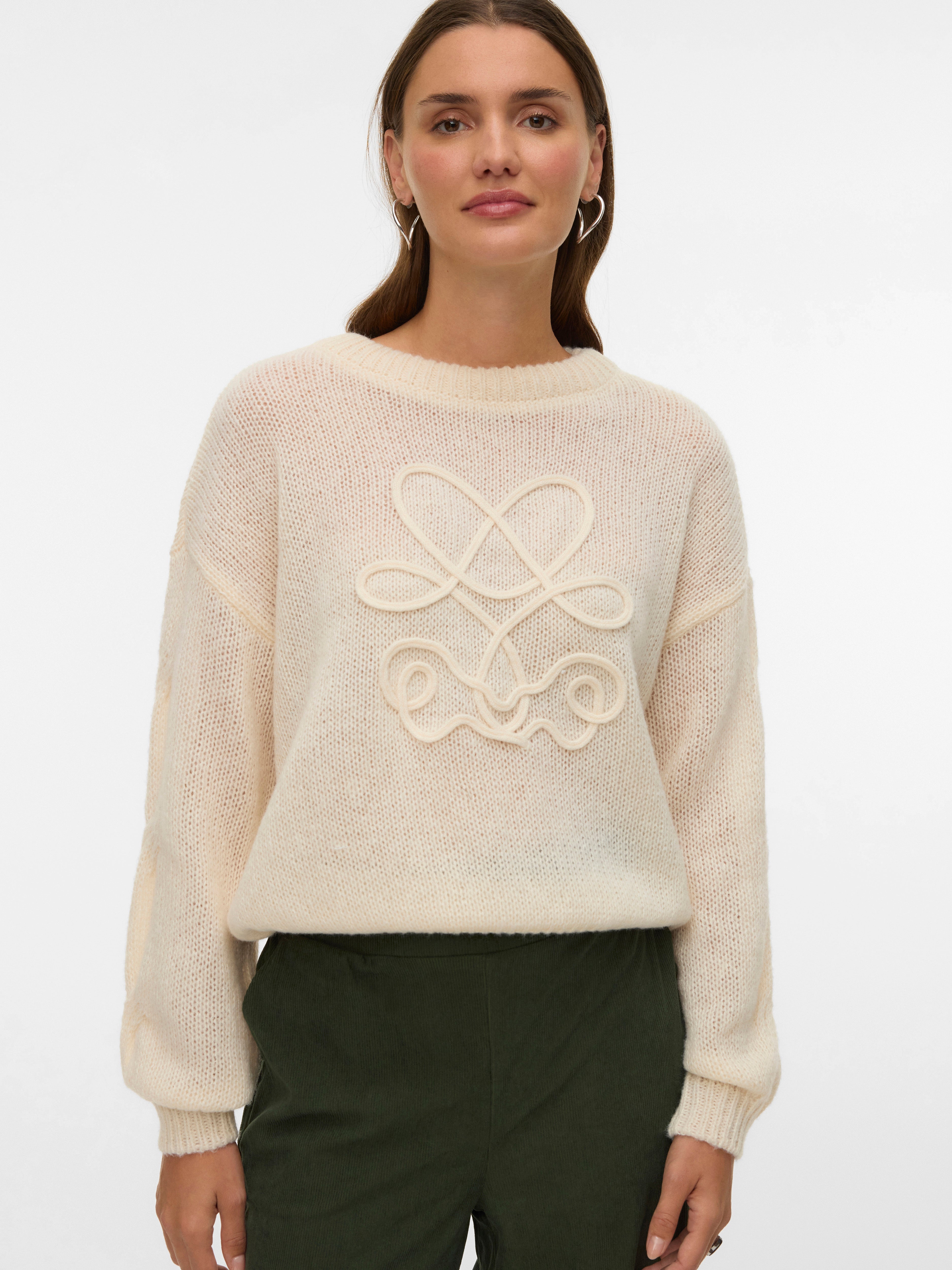 VERO MODA® VMVILLA Knitted pullover