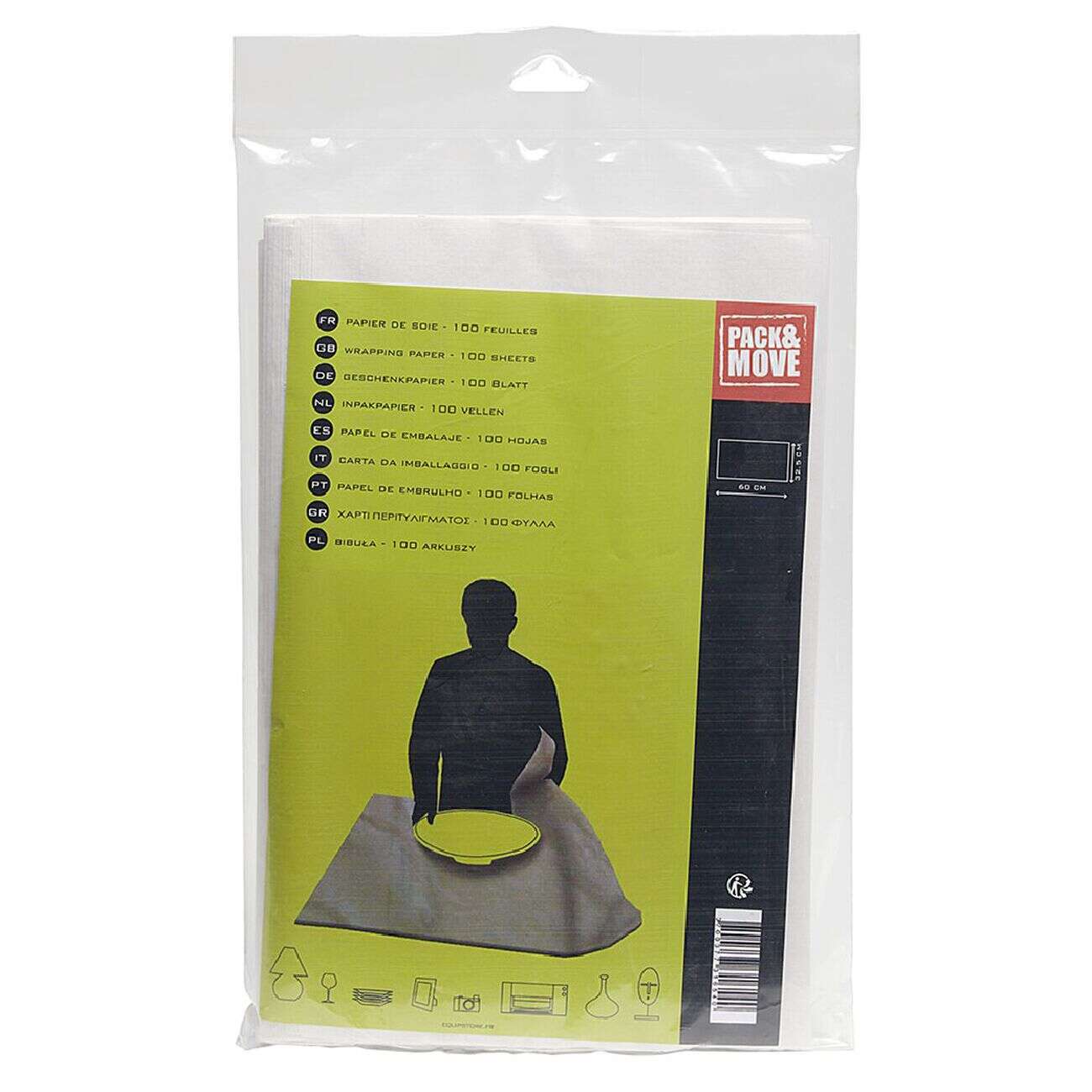 Feuille papier de soie x100