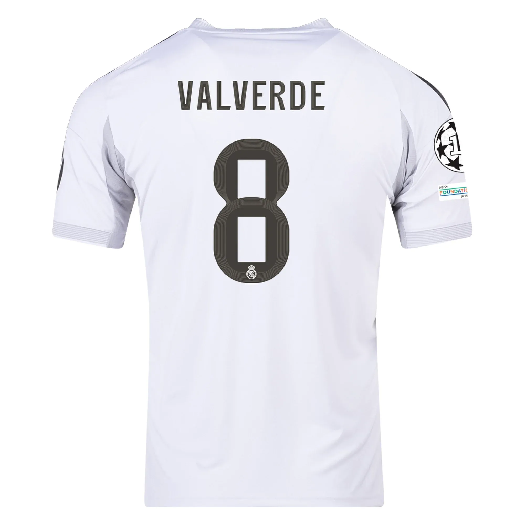 Valverde #8 Real Madrid Home Jersey 25/26