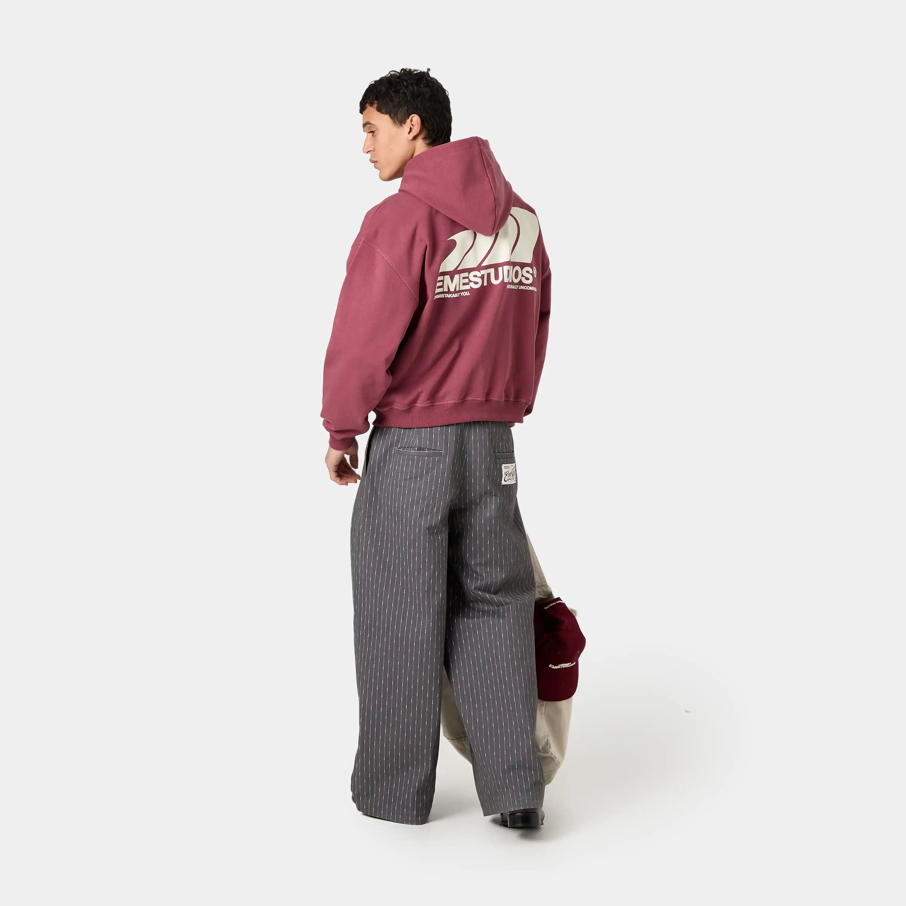 Odd Cabernet Oversized Hoodie