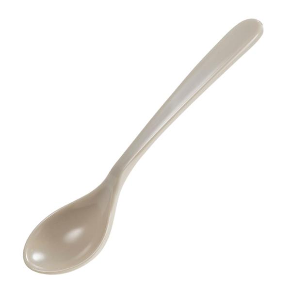 Lun skje 14 cm beige