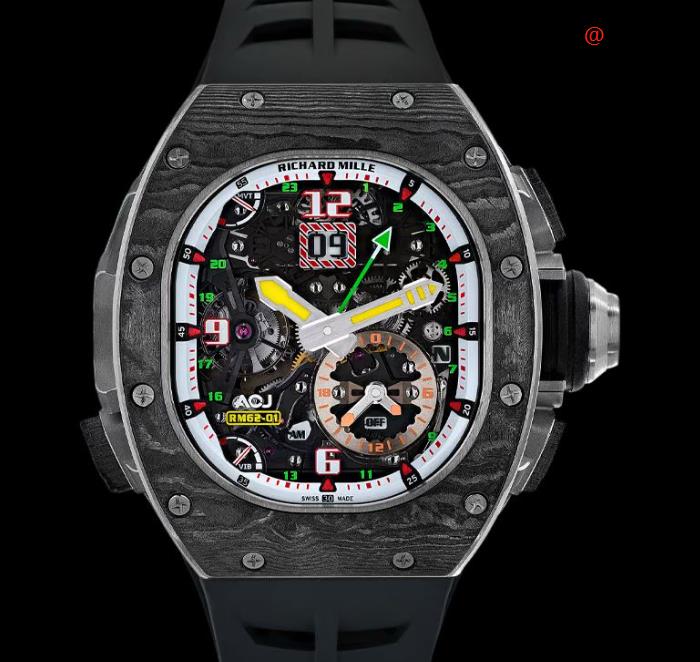[super clone][Super Clone]RICHARD MILLE RM62-01 CA TI BLACK NTPT (LTD 30)