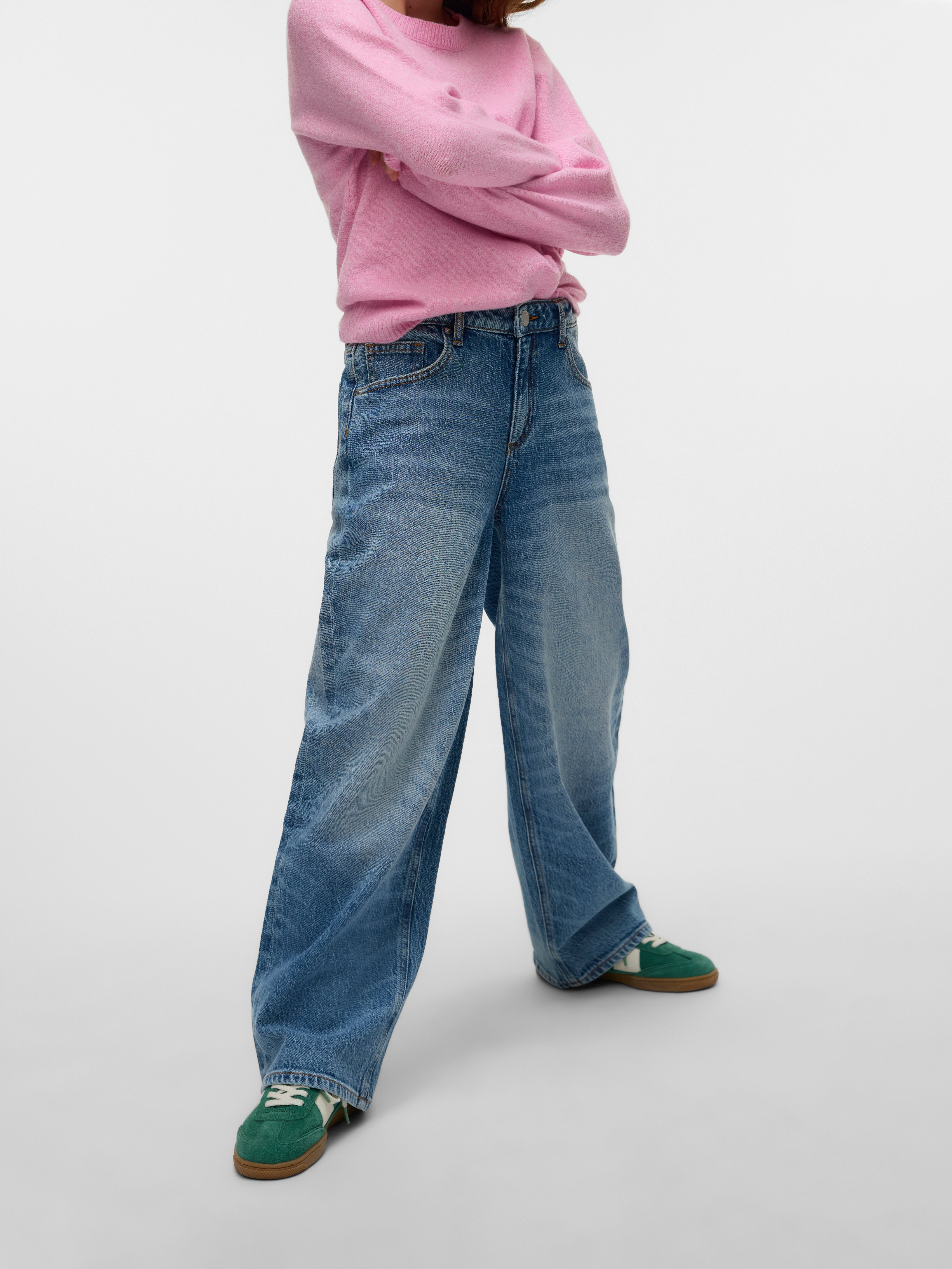 VERO MODA® VMBROOK Mid rise Baggy Fit Jeans