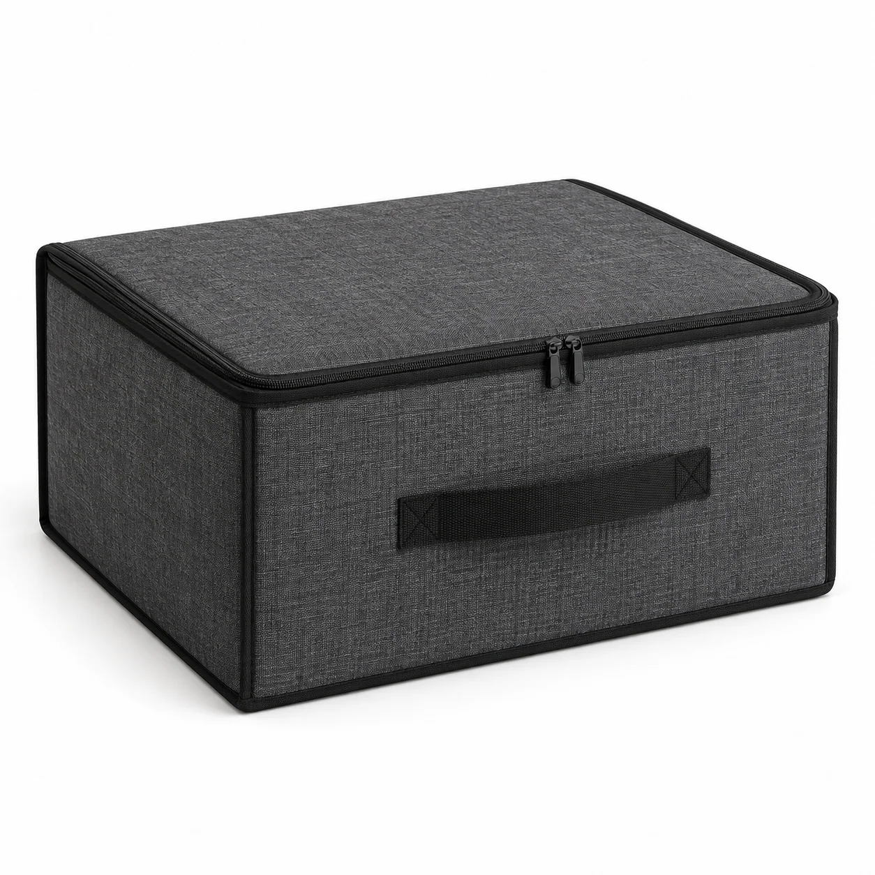 Charcoal Structured Wardrobe Storage Bag, Narrow