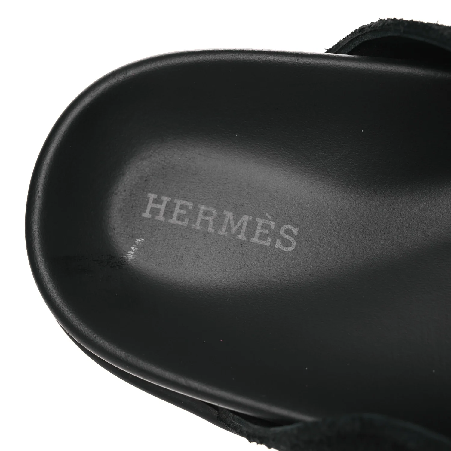 Suede Calfskin Go Mules 37 Black