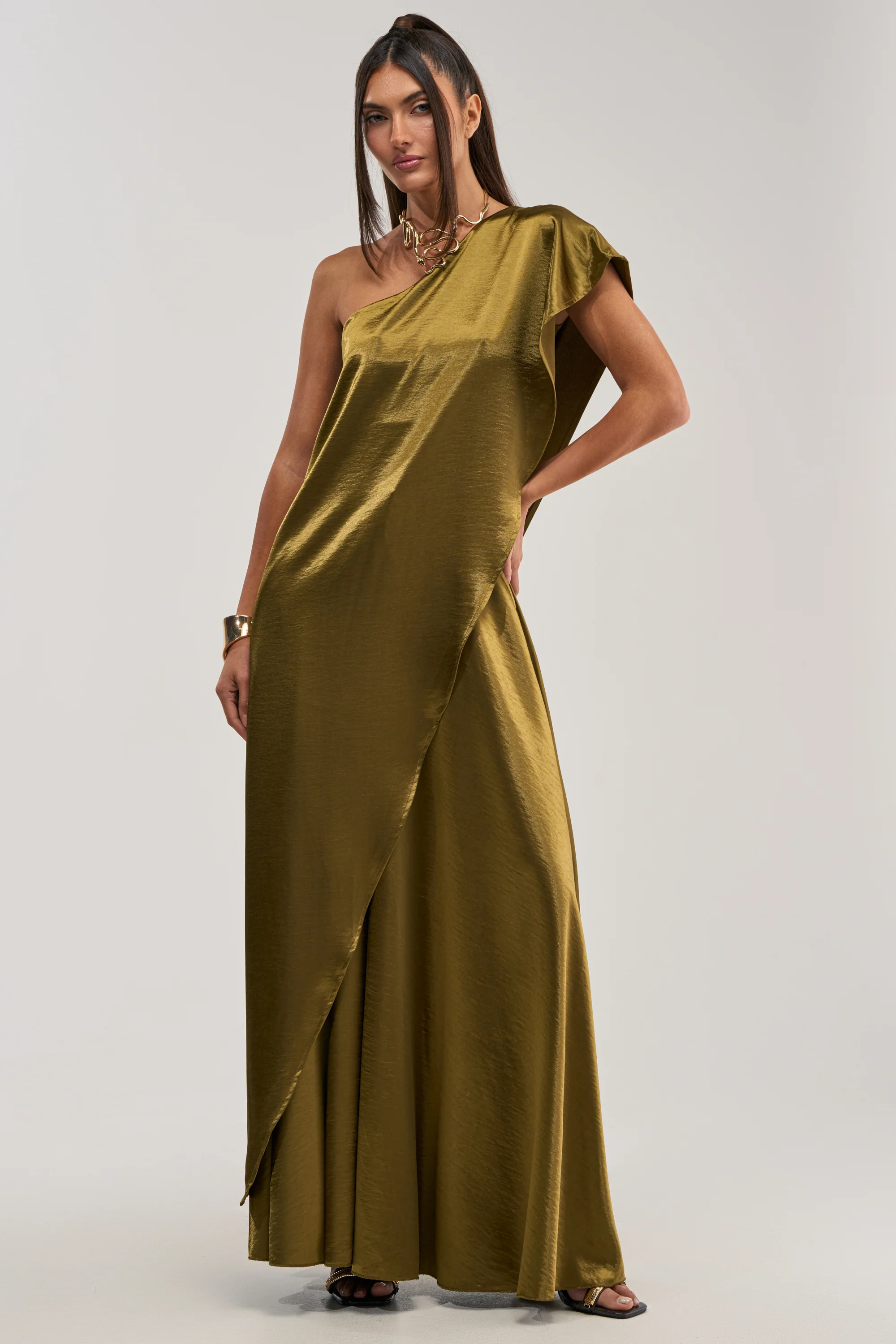 TRUE GODDESS ONE-SHOULDER TOP - Akira Store