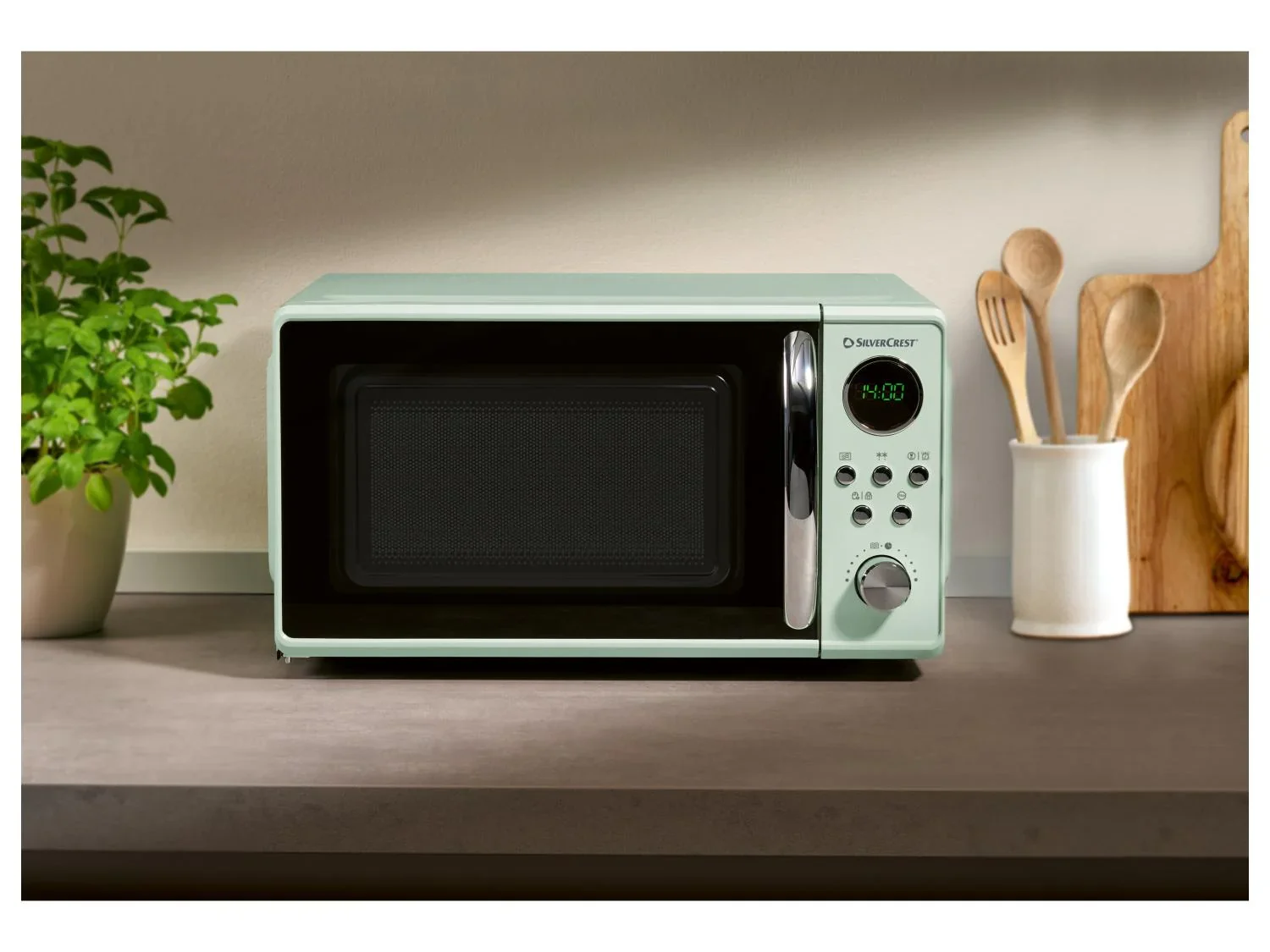SILVERCREST Four  micro-ondes SMWC 700 D1, menthe