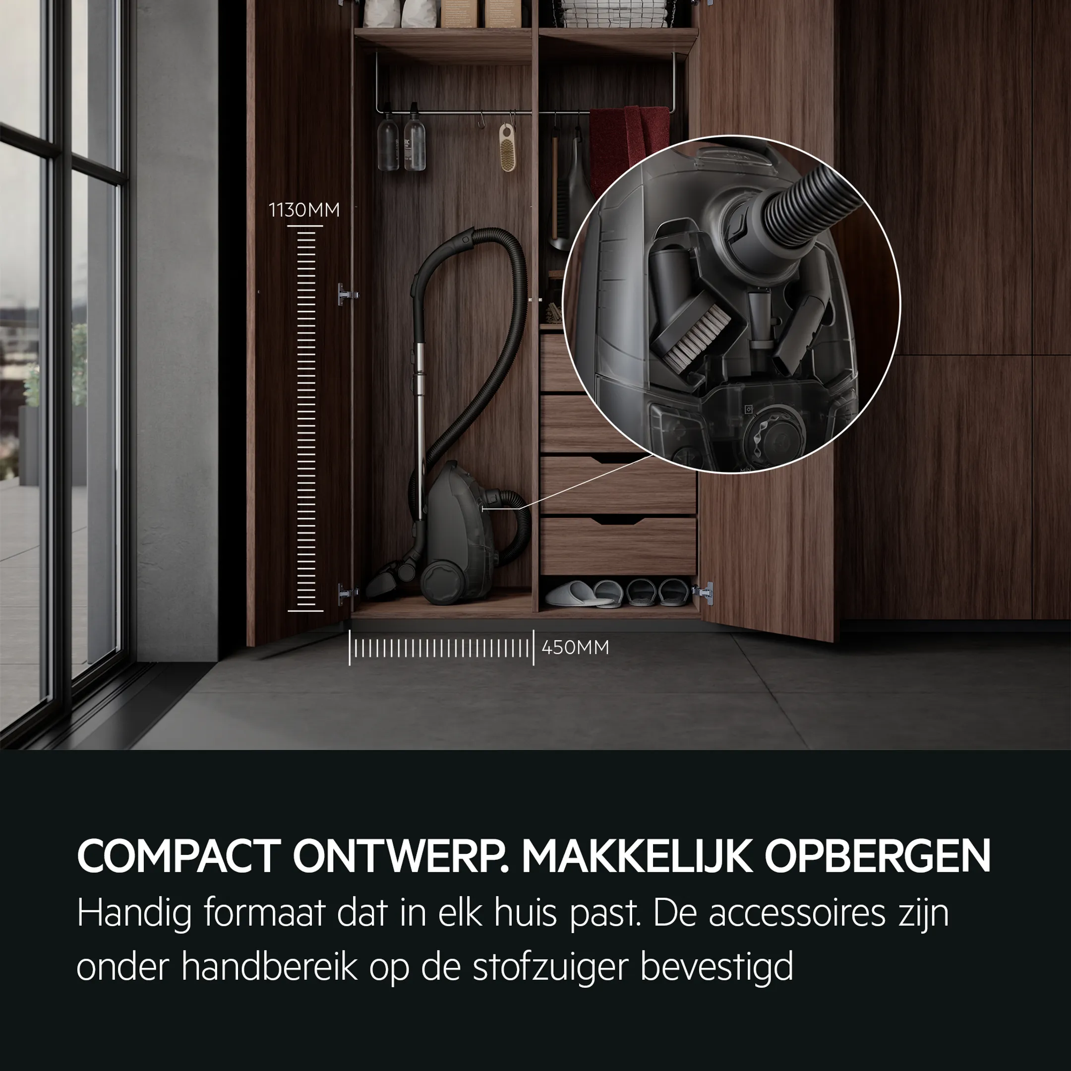 AEG Stofzuiger met zak AB51A3DG