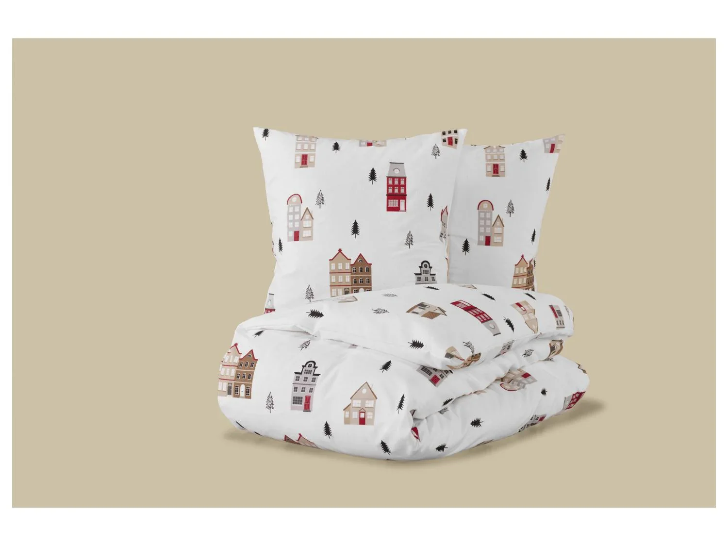 LIVARNO Parure de lit en flanelle, 240 x 220 cm