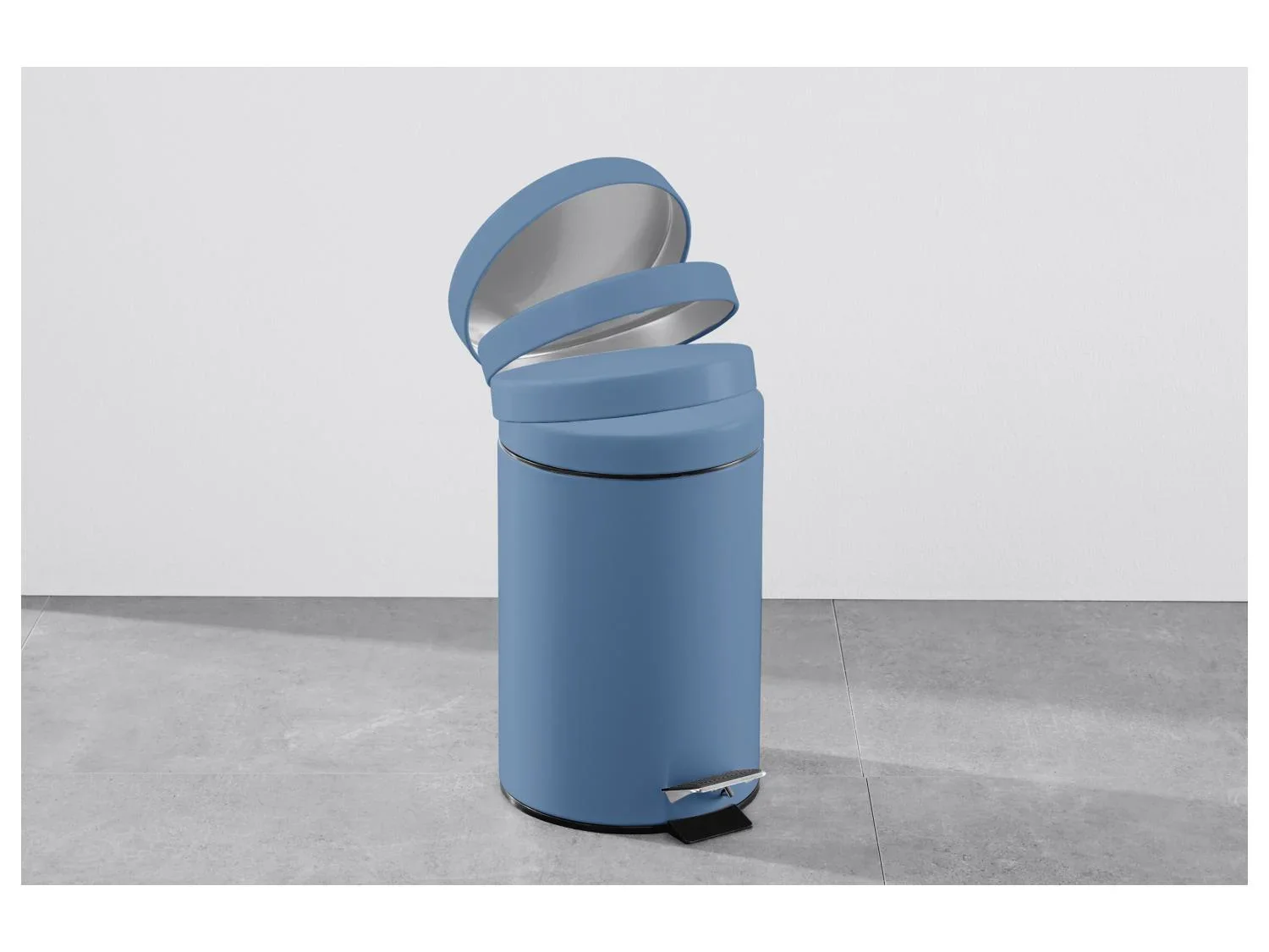 LIVARNO home Poubelle de salle de bains, 3 L
