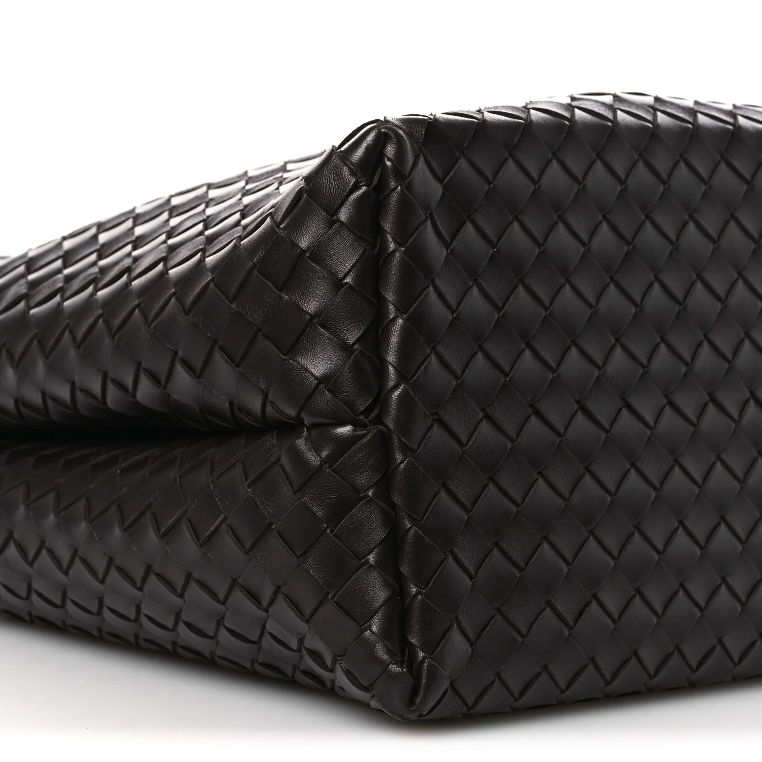 Nappa Intrecciato Large Andiamo Shoulder Bag Fondant