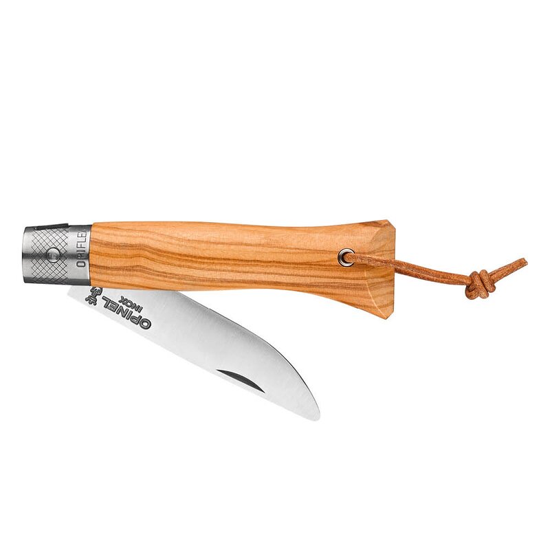 néo6 Opiflex lommekniv 7 cm oliventre