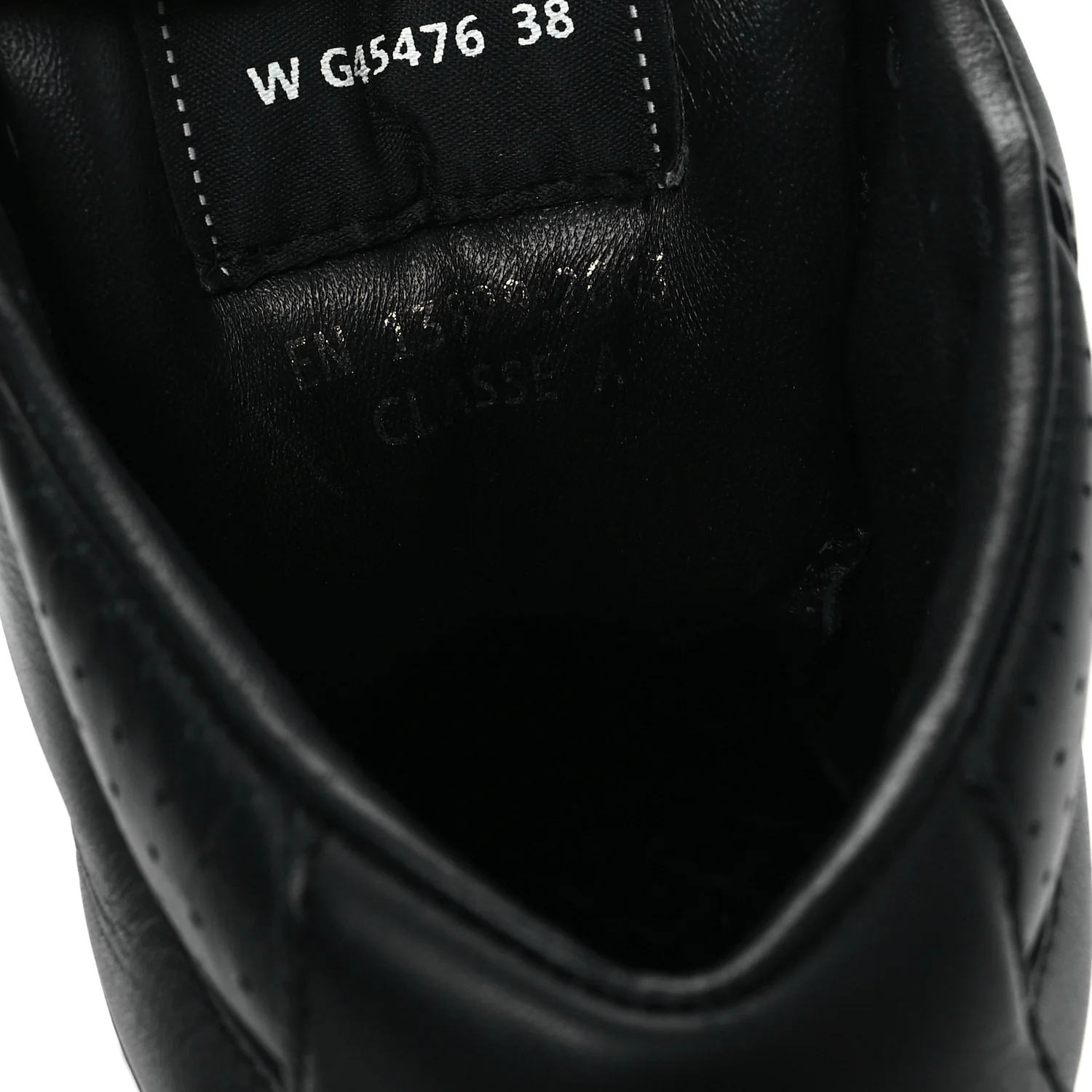 Calfskin Womens Roller Skates 38 Black