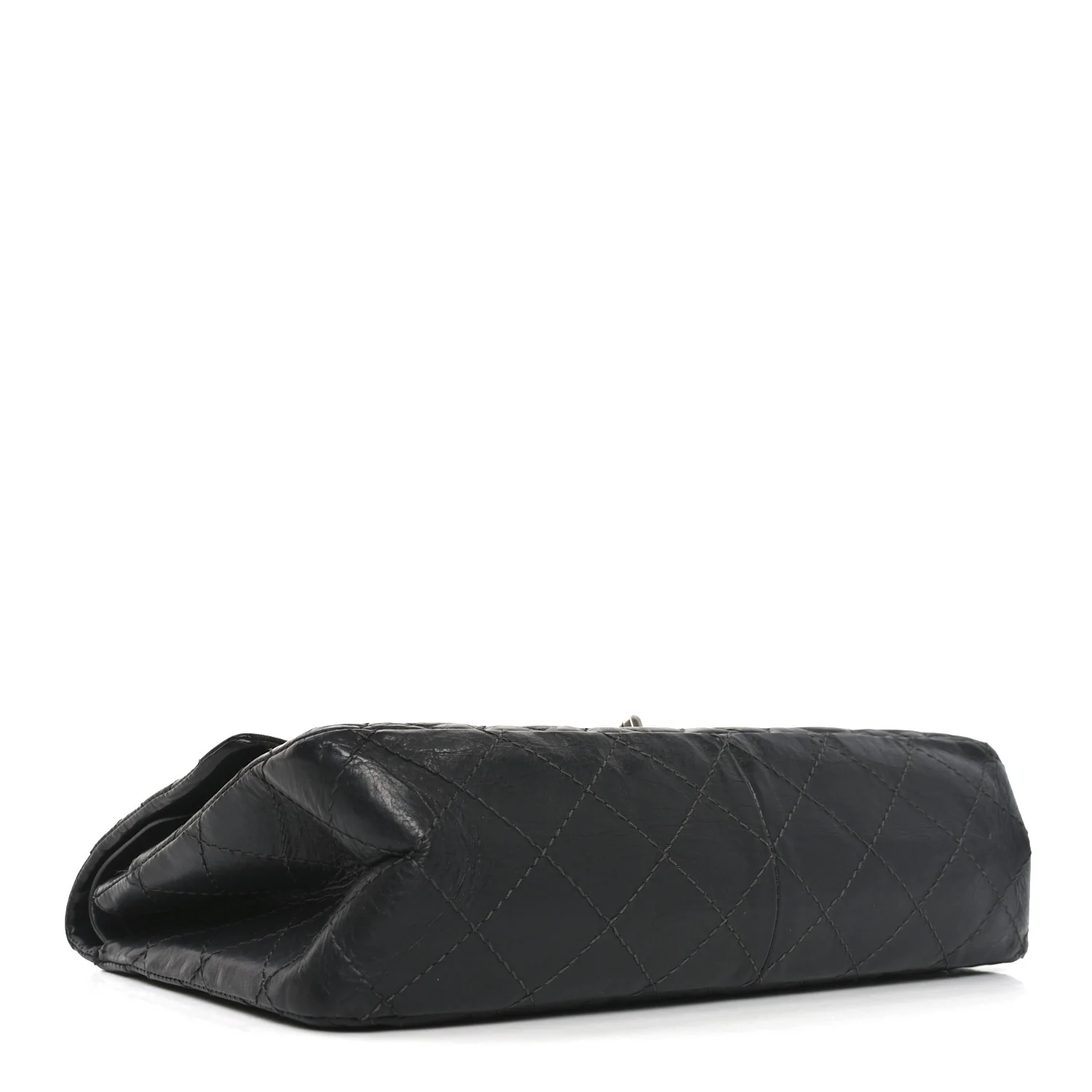 Aged Calfskin Quilted 2.55 Reissue 226 Flap Grey