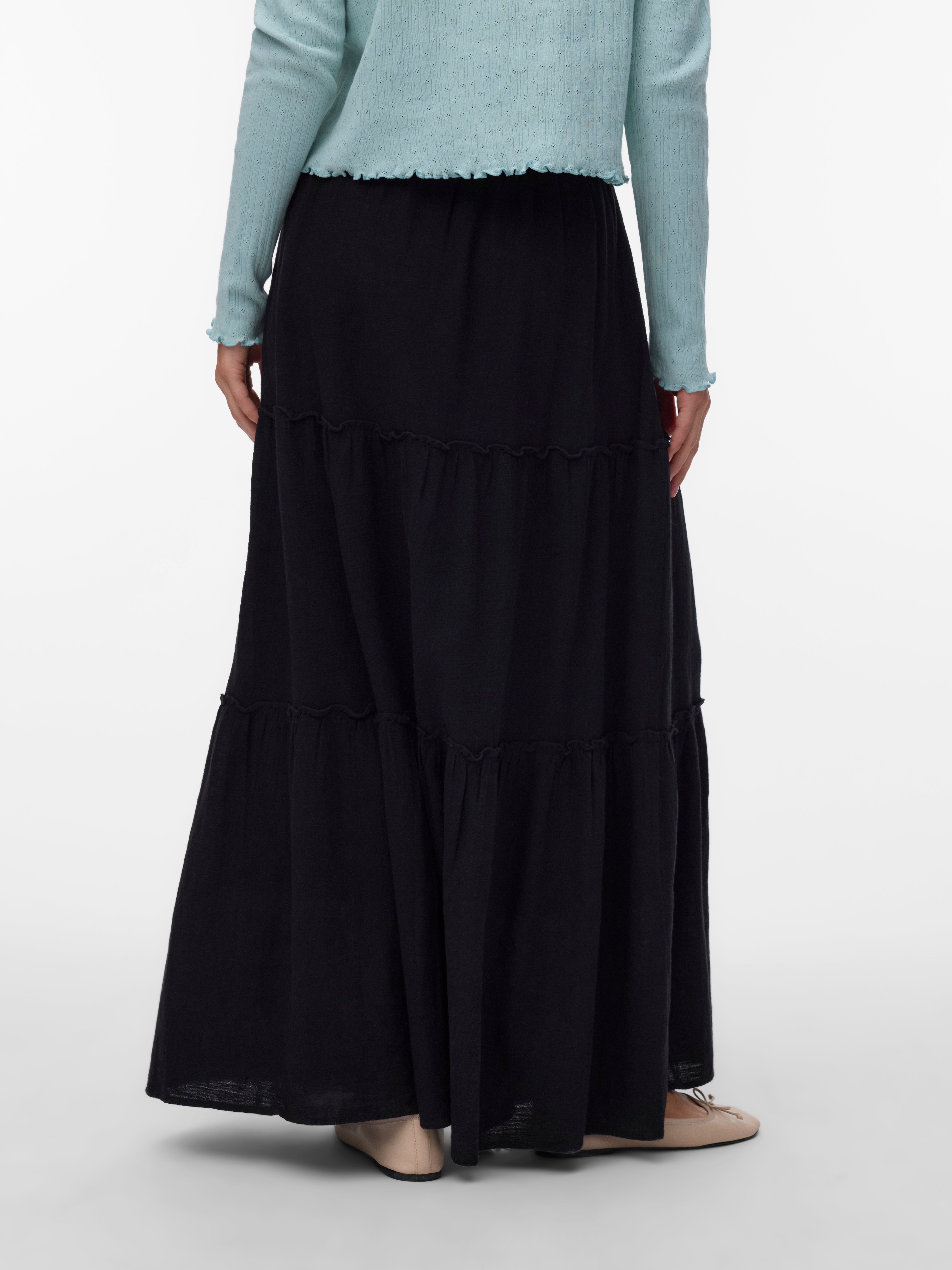 VERO MODA® AWKEELEY High waist Long skirt