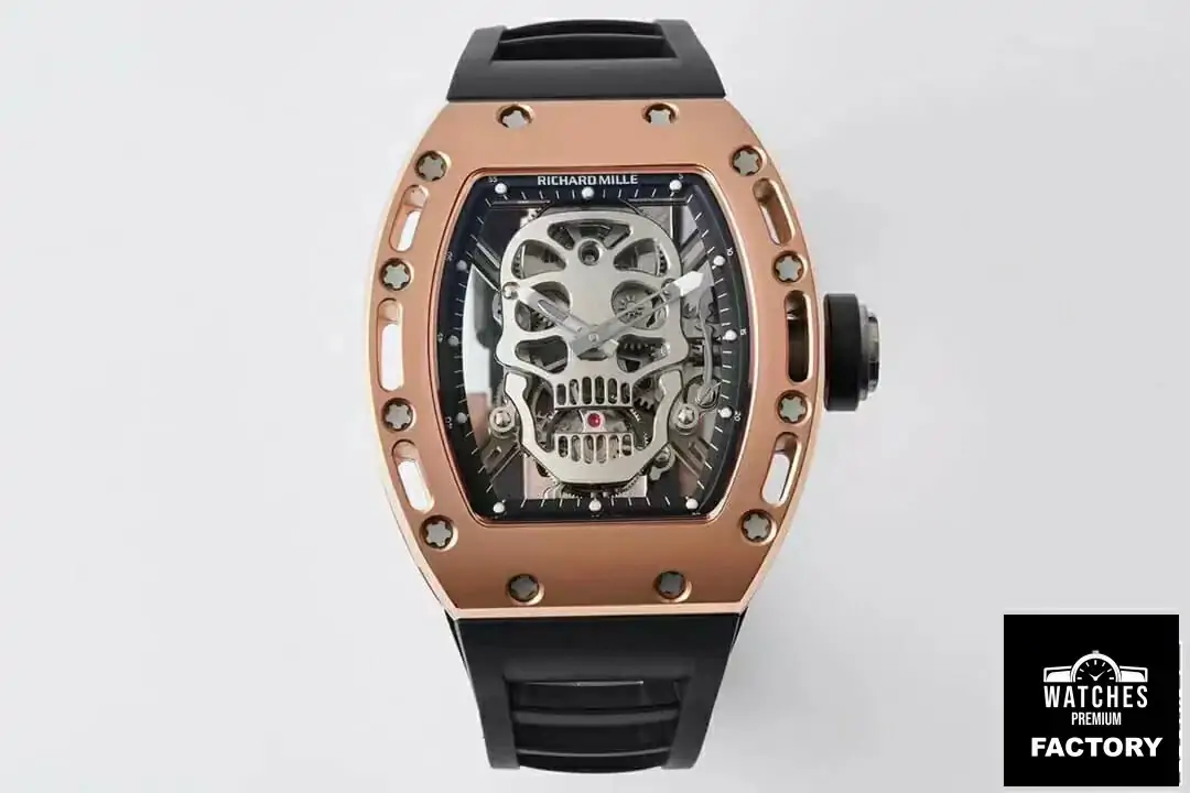 Richard Mille RM052 Tourbillon EUR Factory Black Rubber Strap