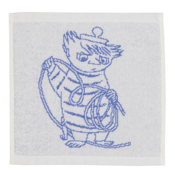 Mummi håndkle 25x25 cm Tootikki blå