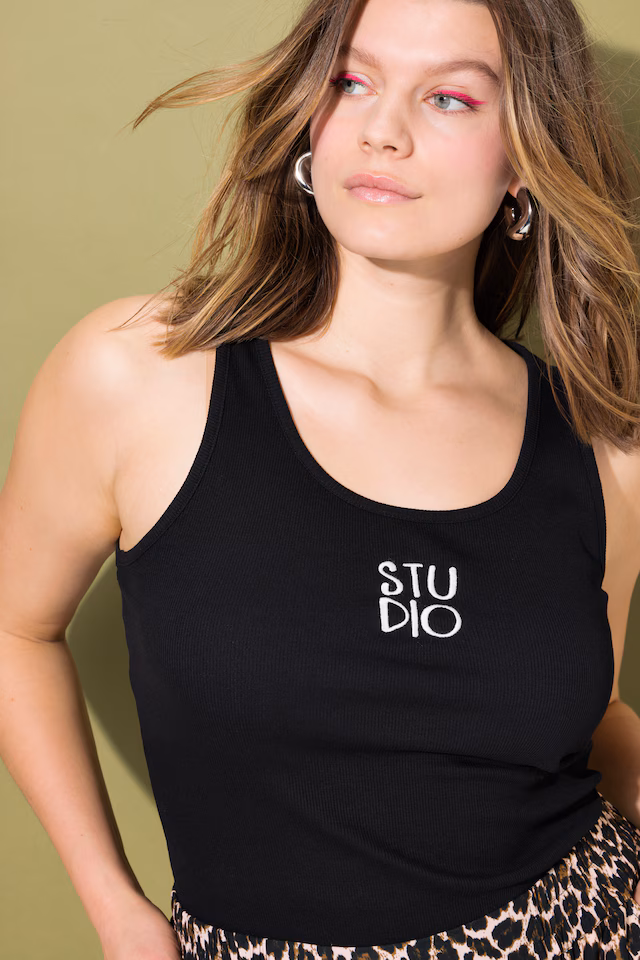 STUDIO Ribbed Tank