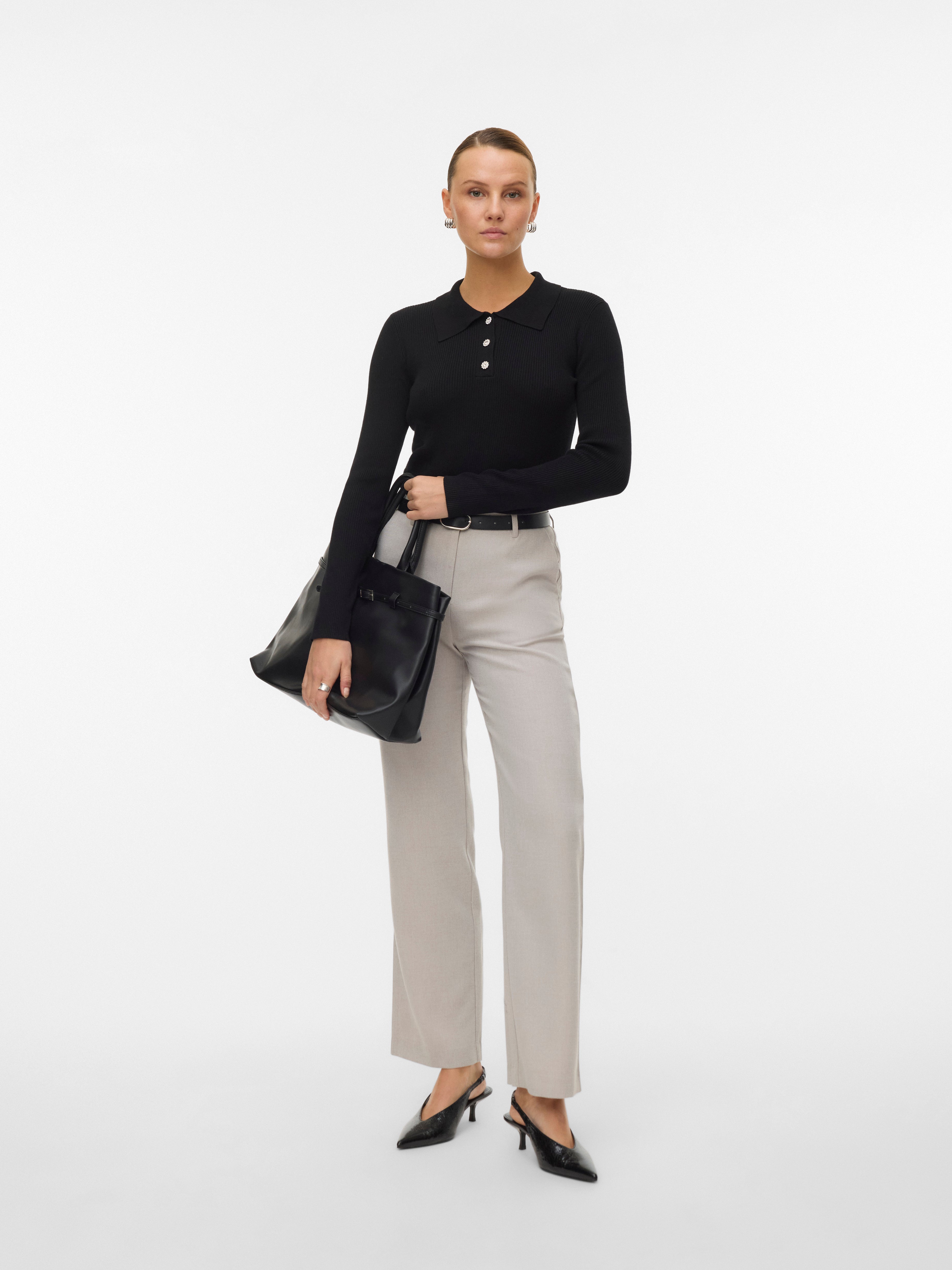 VERO MODA® VMSILLA Knitted pullover