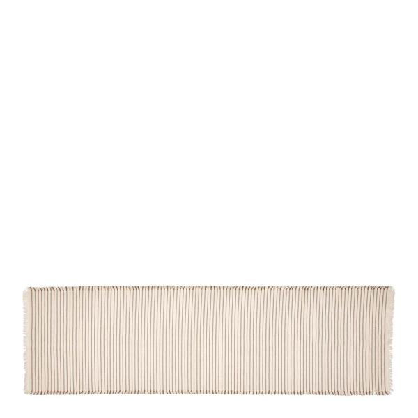 Elouise bordløper 41,5x140 cm offwhite/fungi grey
